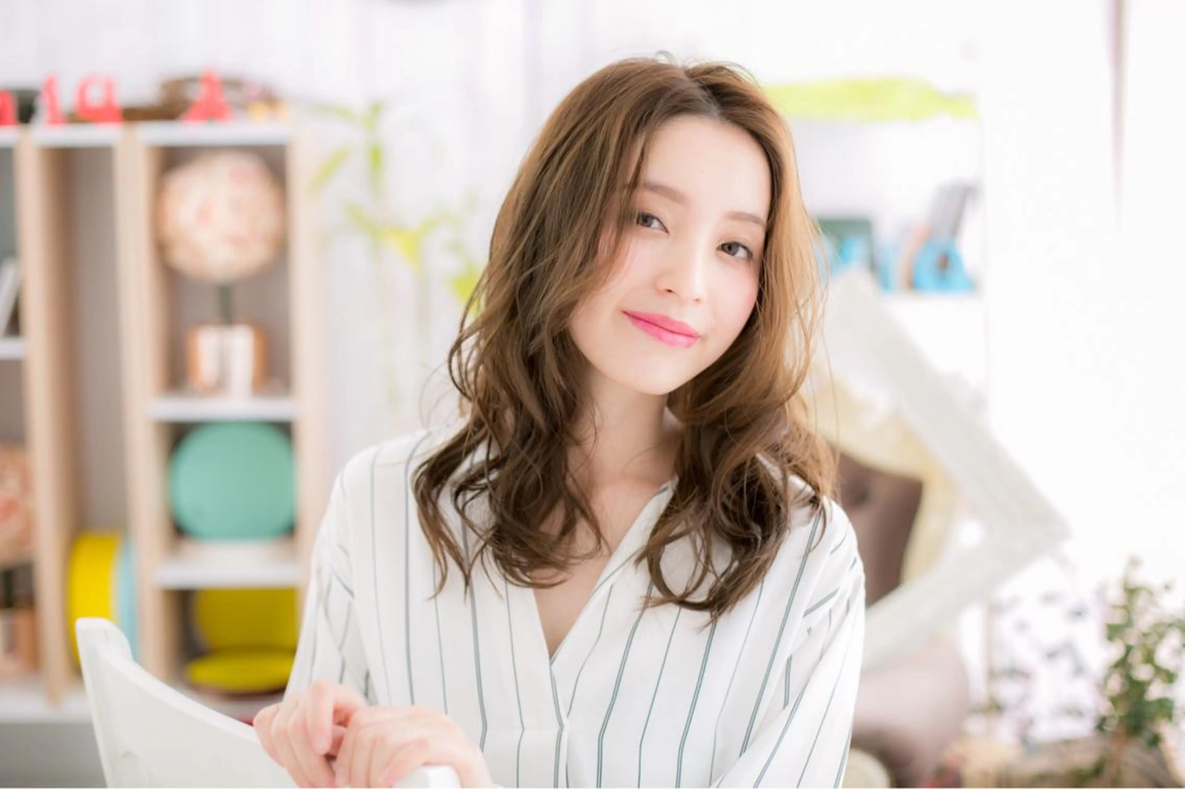 セミロング ヘアアレンジ 豊中/メンズ特化 岡田 龍之介のヘアスタイル