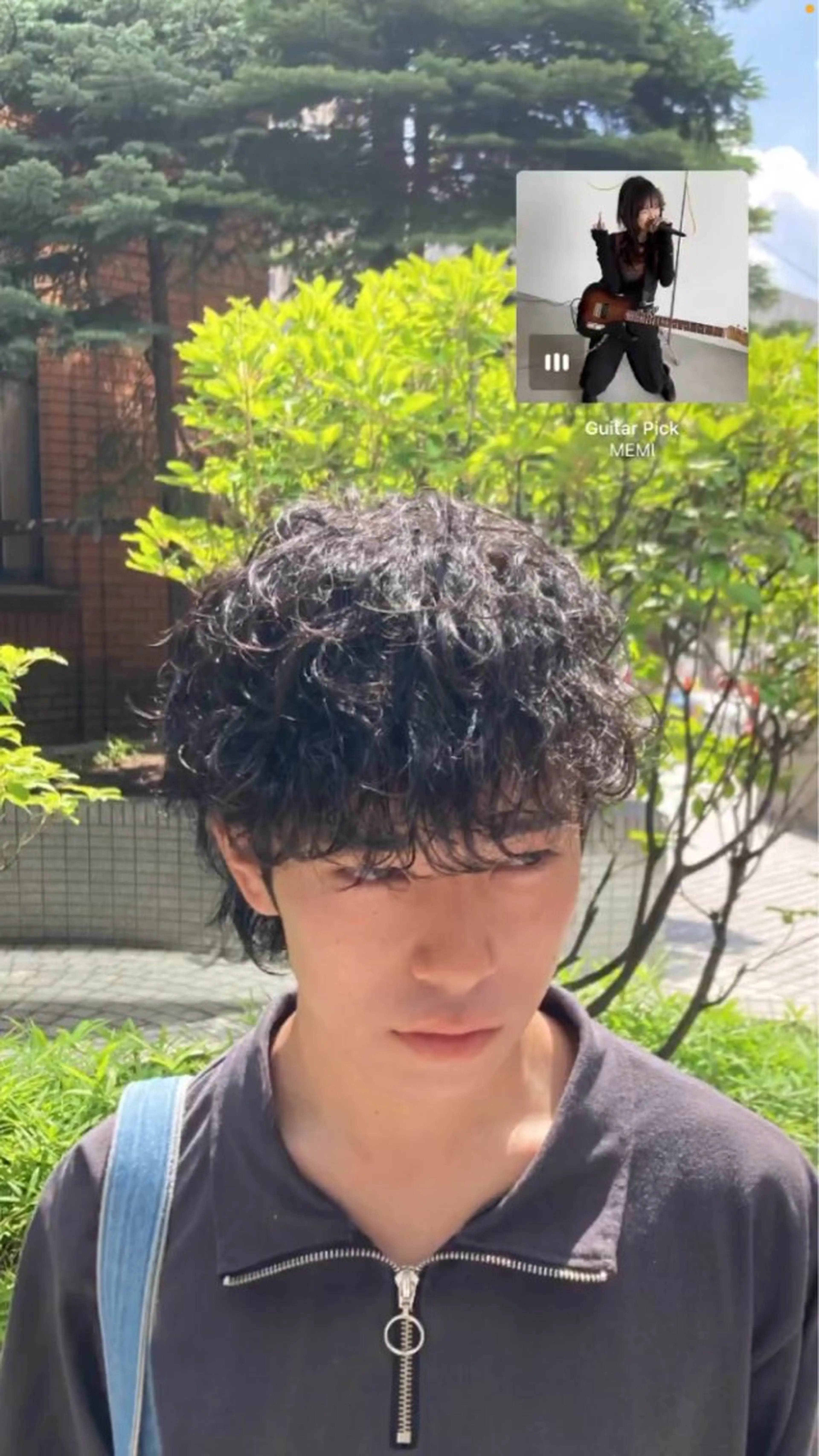 パーマ メンズ 波巻きパーマ メンズ／韓国レイヤー 石田晶人のヘアスタイル