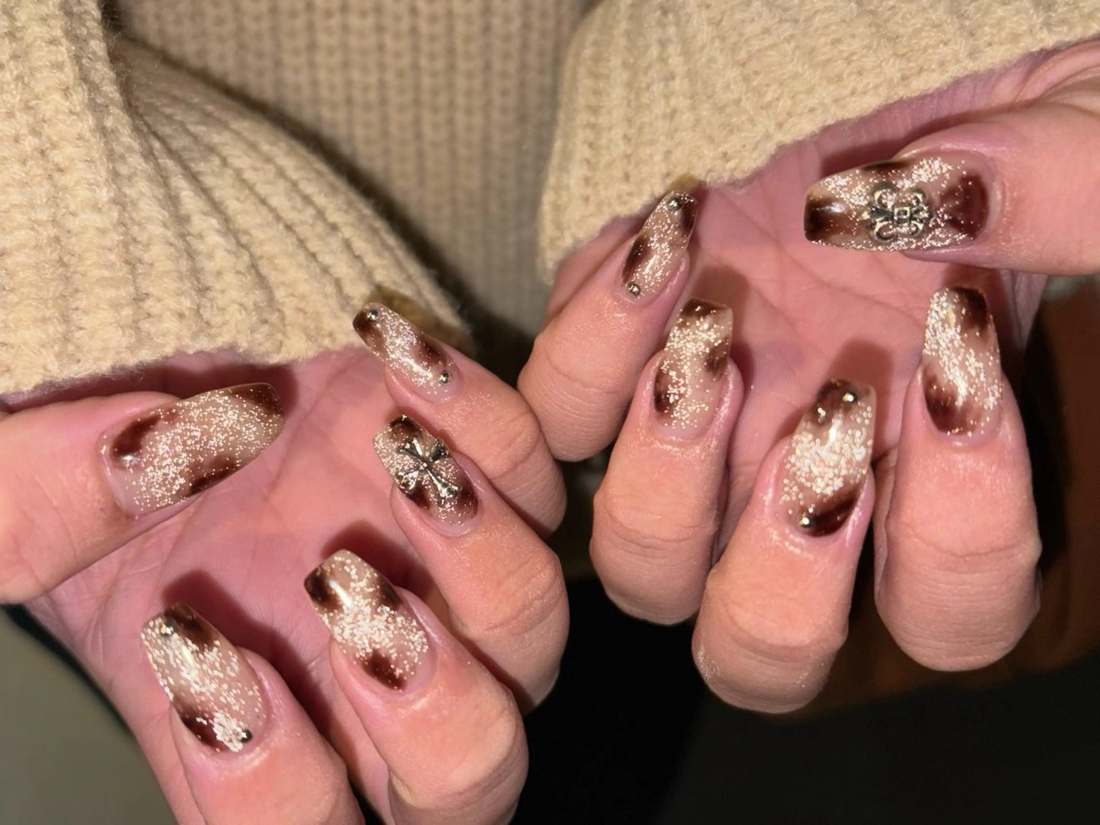 ネイル フラッシュネイル ハンドネイル nayu nailのネイルデザイン