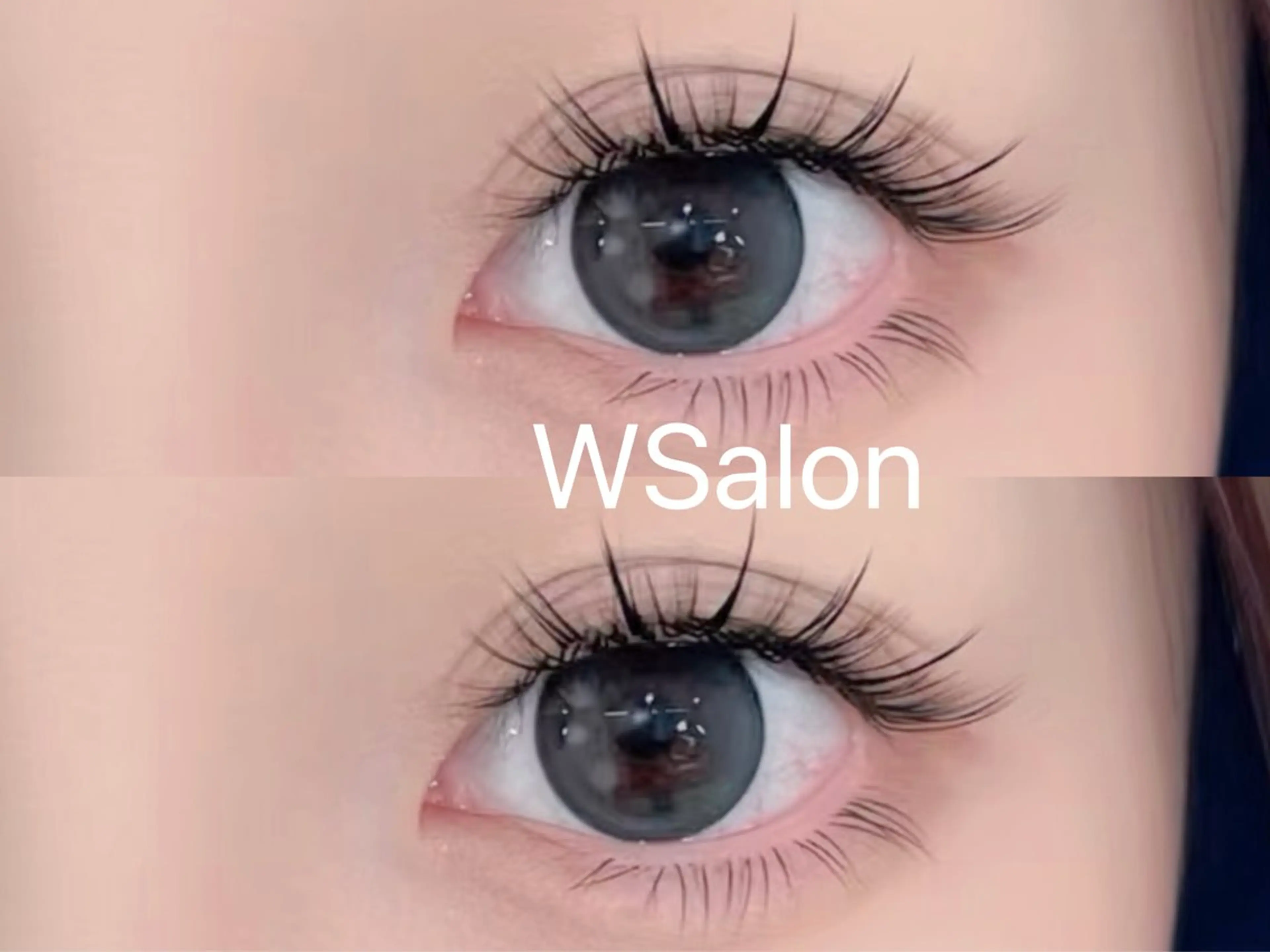 マツエク・マツパ 付け放題 バインドロック カラーマツエク フラットラッシュ 韓国風マツエク W Salon アイラッシュのマツエク・マツパデザイン