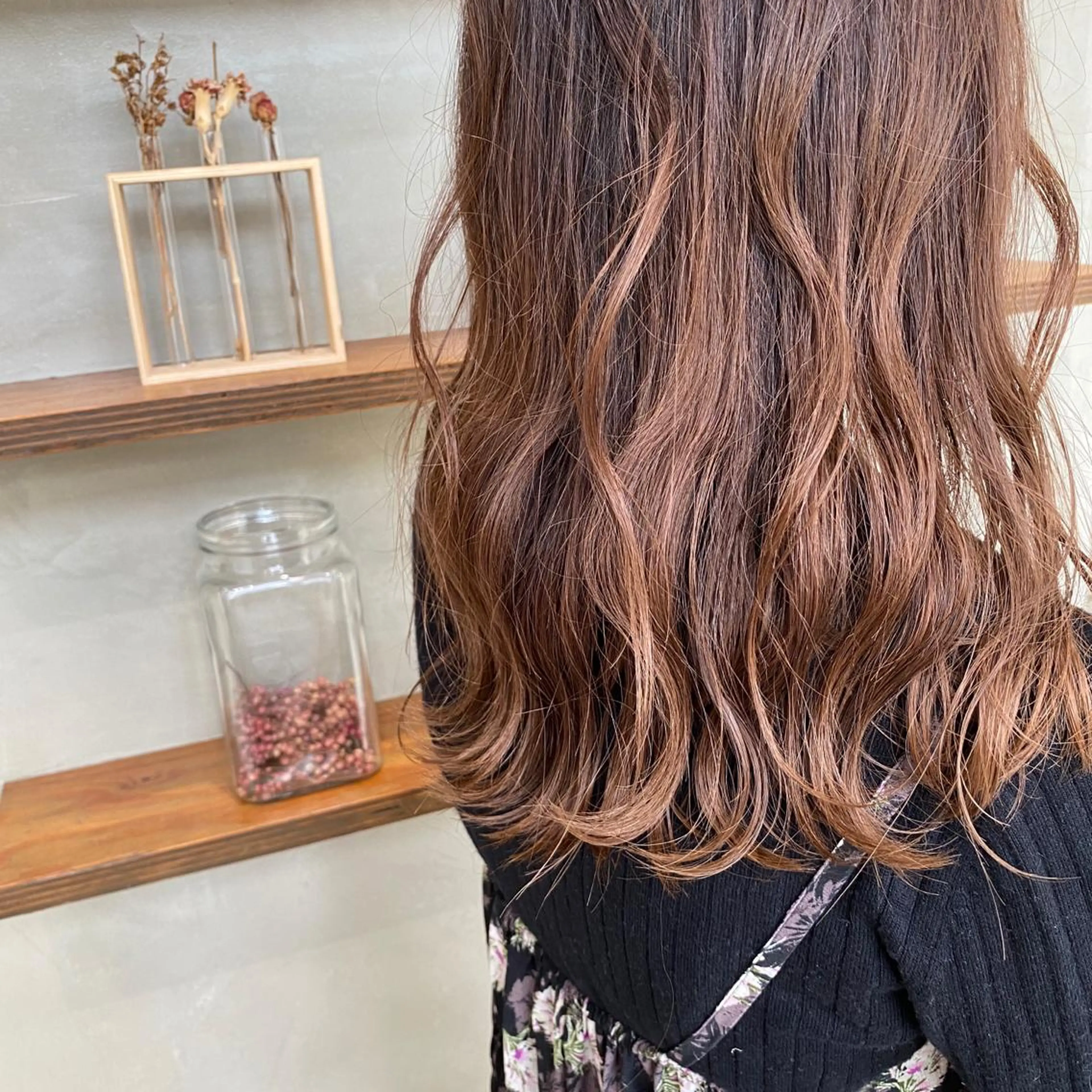 セミロング カラー 【美髪矯正特化】 ズケヤマのヘアスタイル