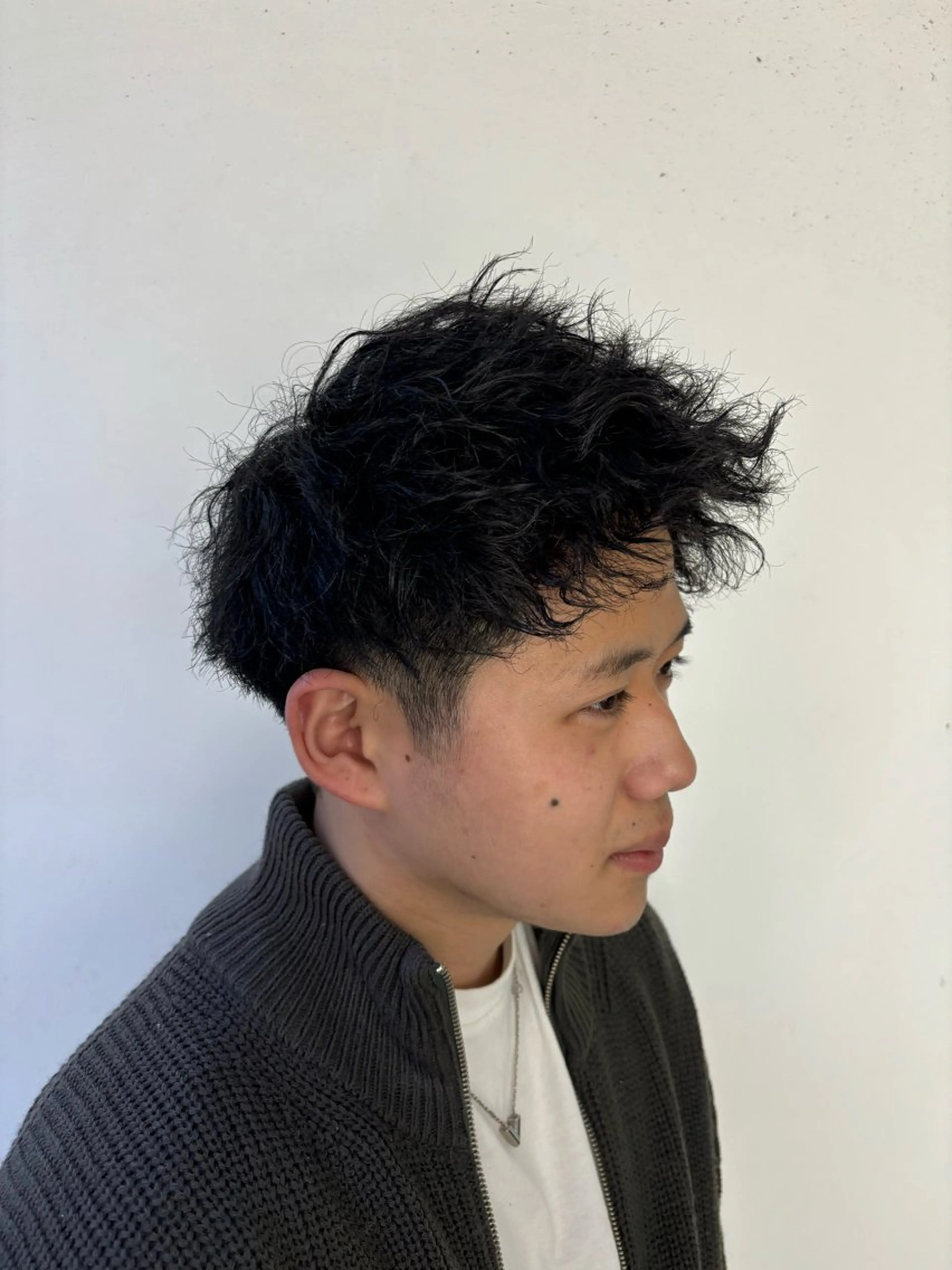 ショート パーマ メンズ men's/perm colorDaijuのヘアスタイル