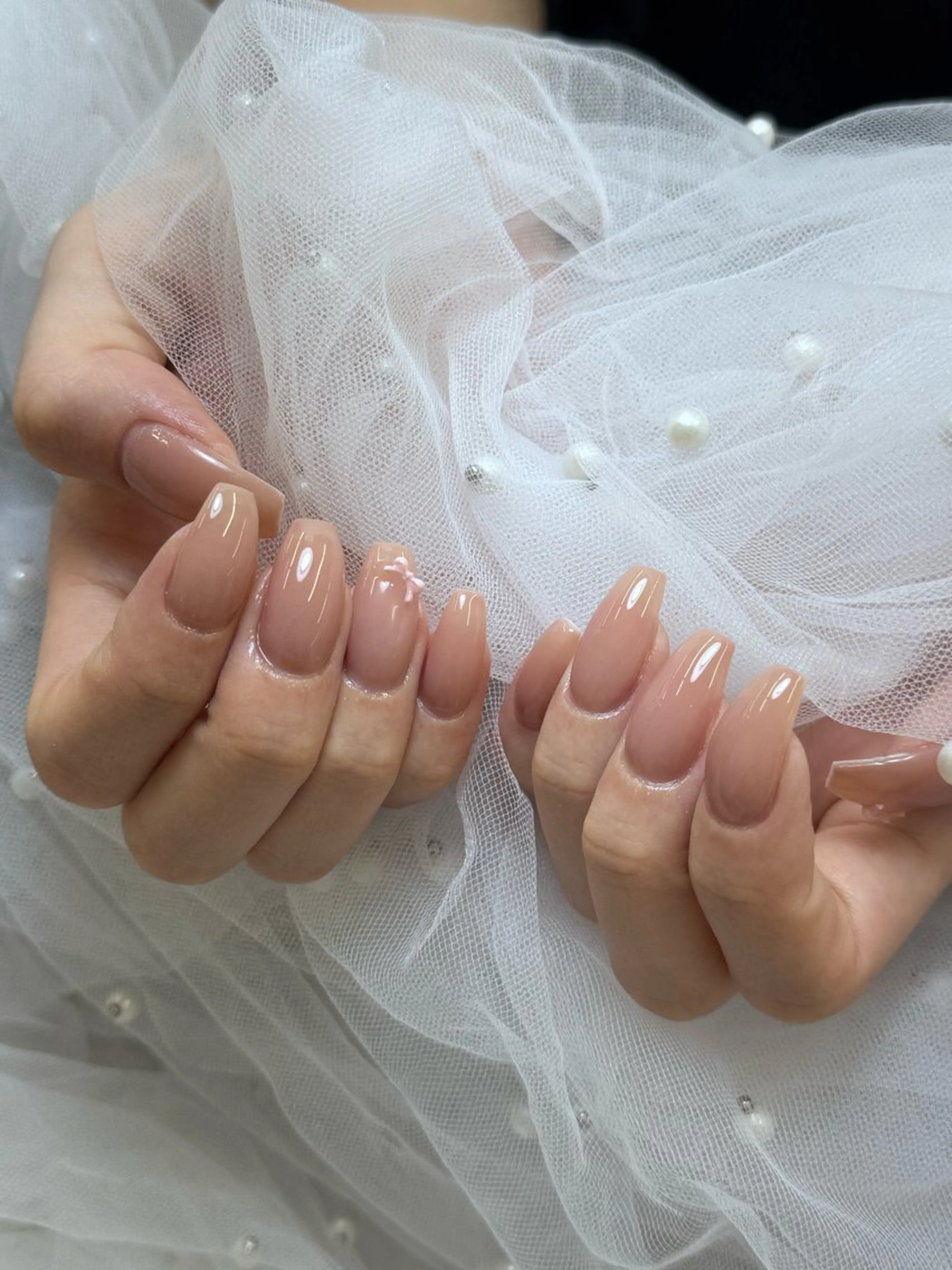 ネイル チークネイル フットネイル フレンチネイル ジェルネイル ガラスフレンチ ハンドネイル エニ Andyのネイルデザイン