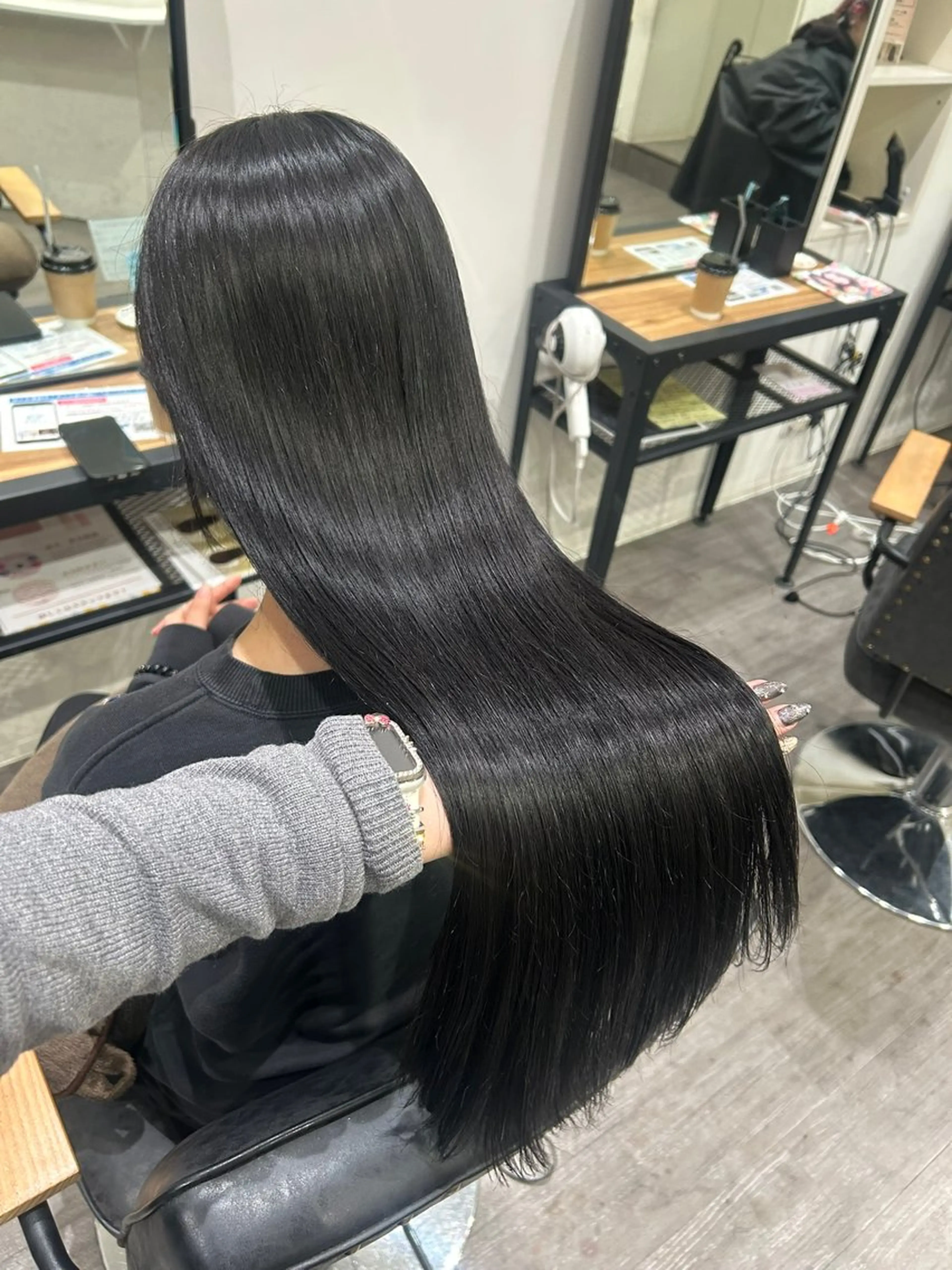 ロング カラー カット ヘアカラー トリートメント cocotte 💟草間紫音💟のヘアスタイル