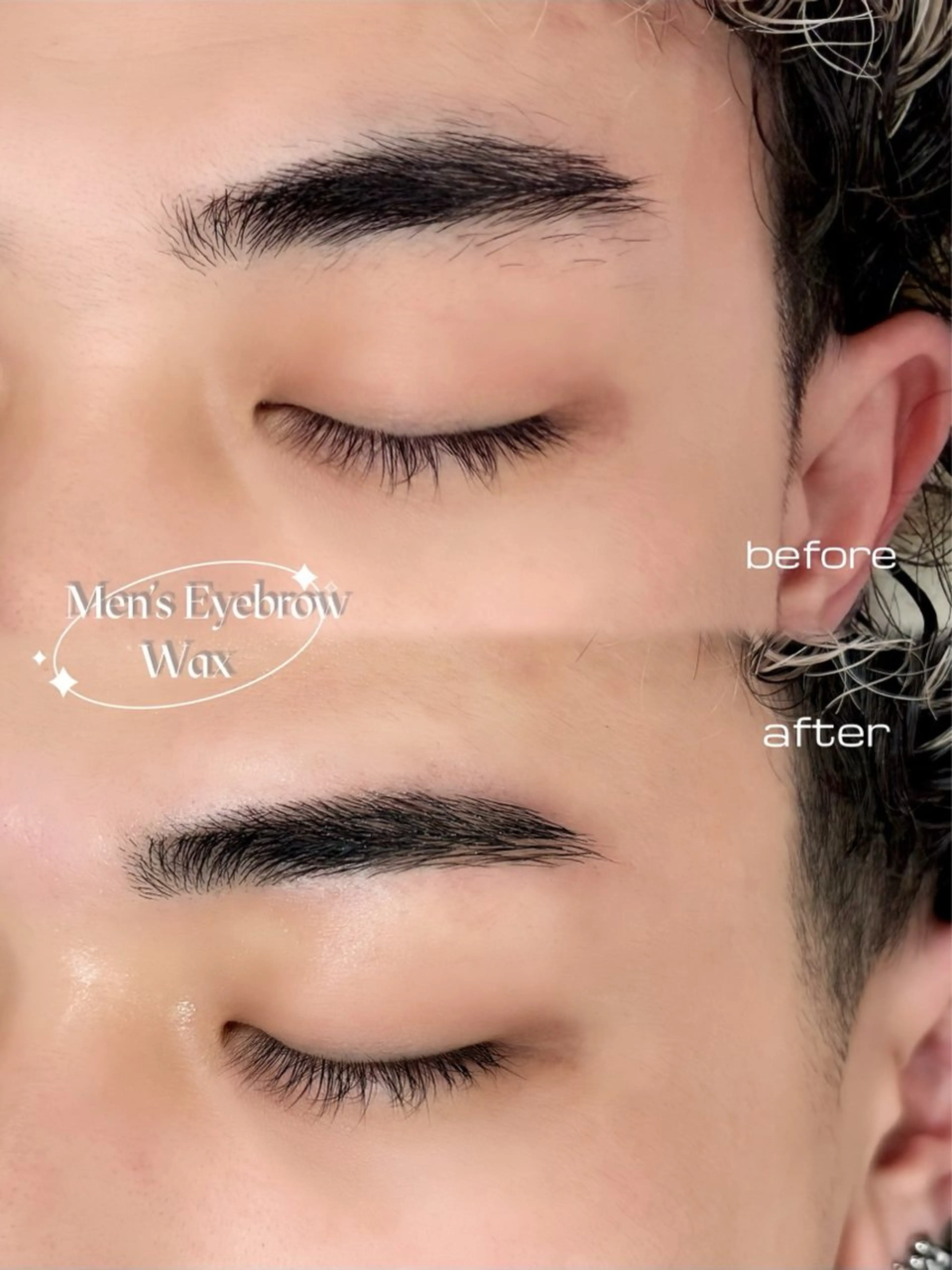 【新規】✂️💈メンズアイブロウワックス+眉カット💈✂️の写真