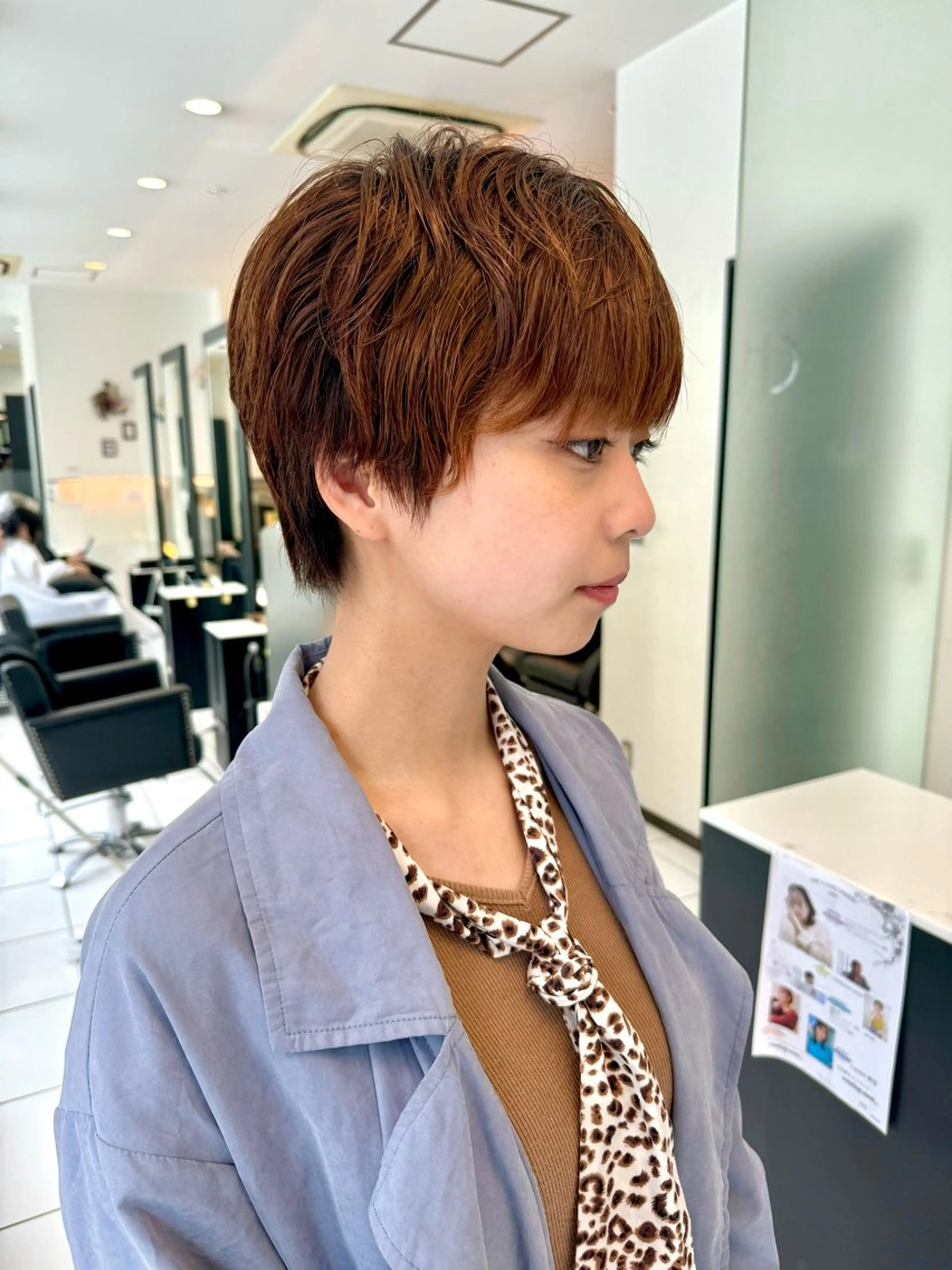 ショート パーマ CHIC 蘭のヘアスタイル