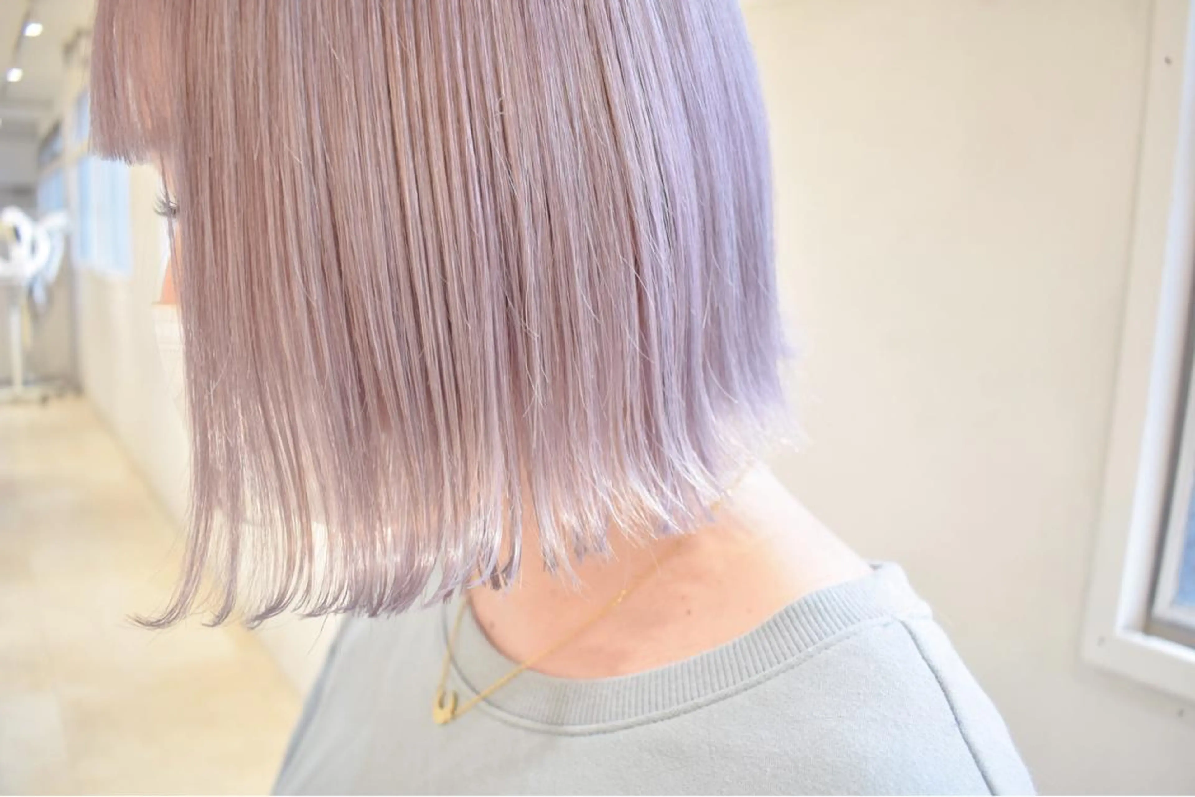 ✨カット&ケアブリーチダブルカラー+頭皮マッサージ【94%ダメージカット】の写真