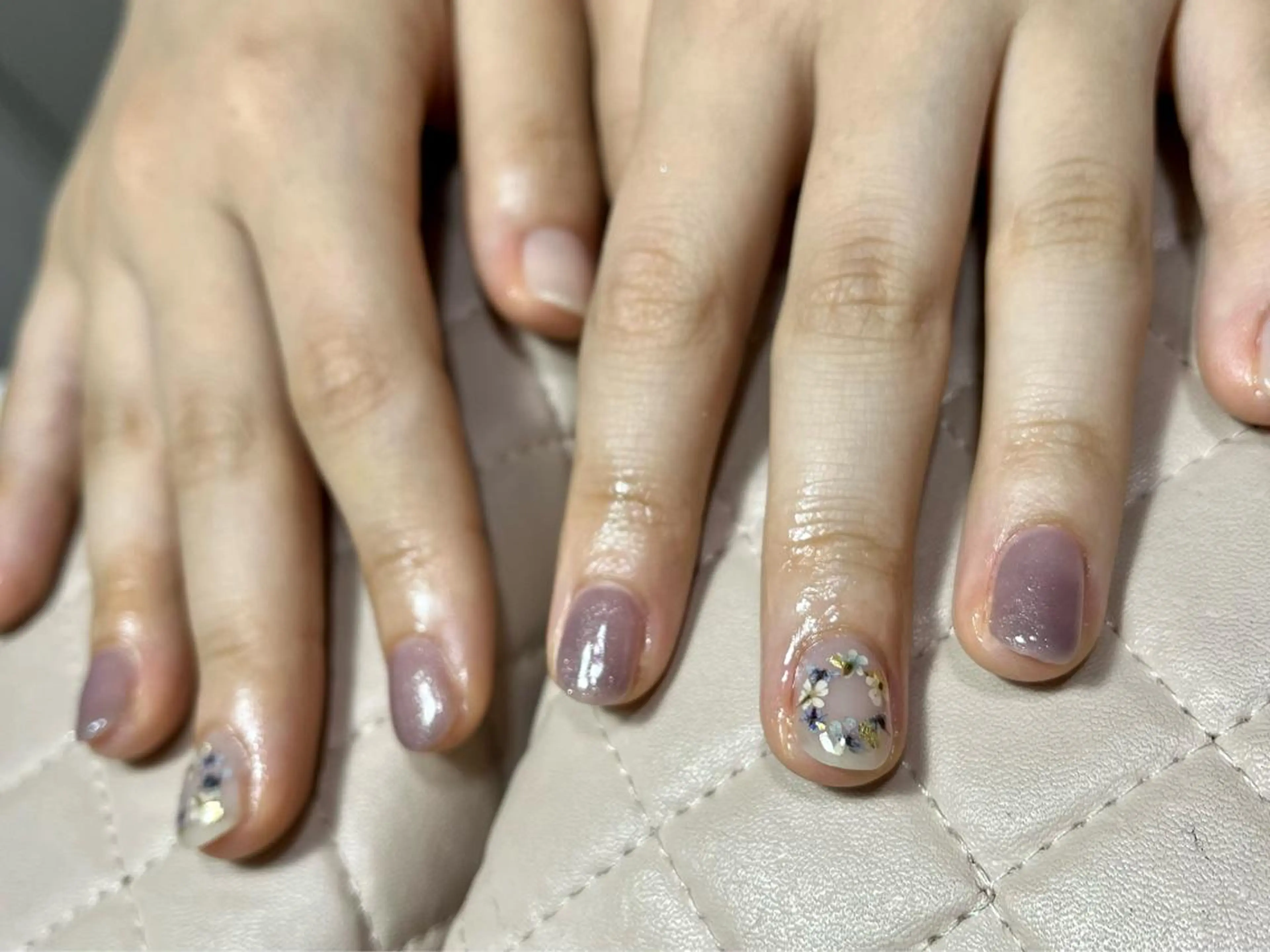 ネイル ハンドネイル goldgleams ちなのネイルデザイン