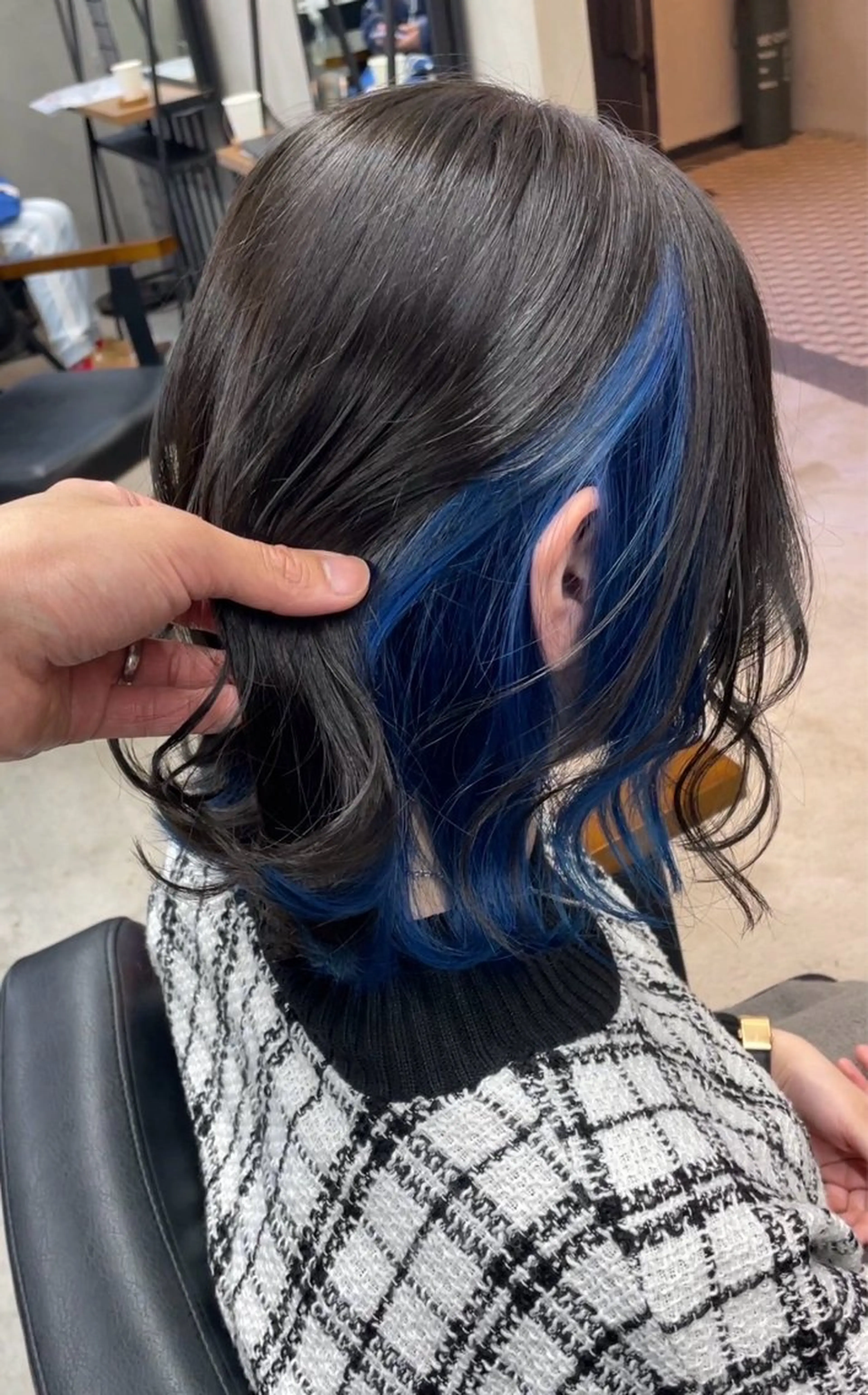 インナーカラーの写真