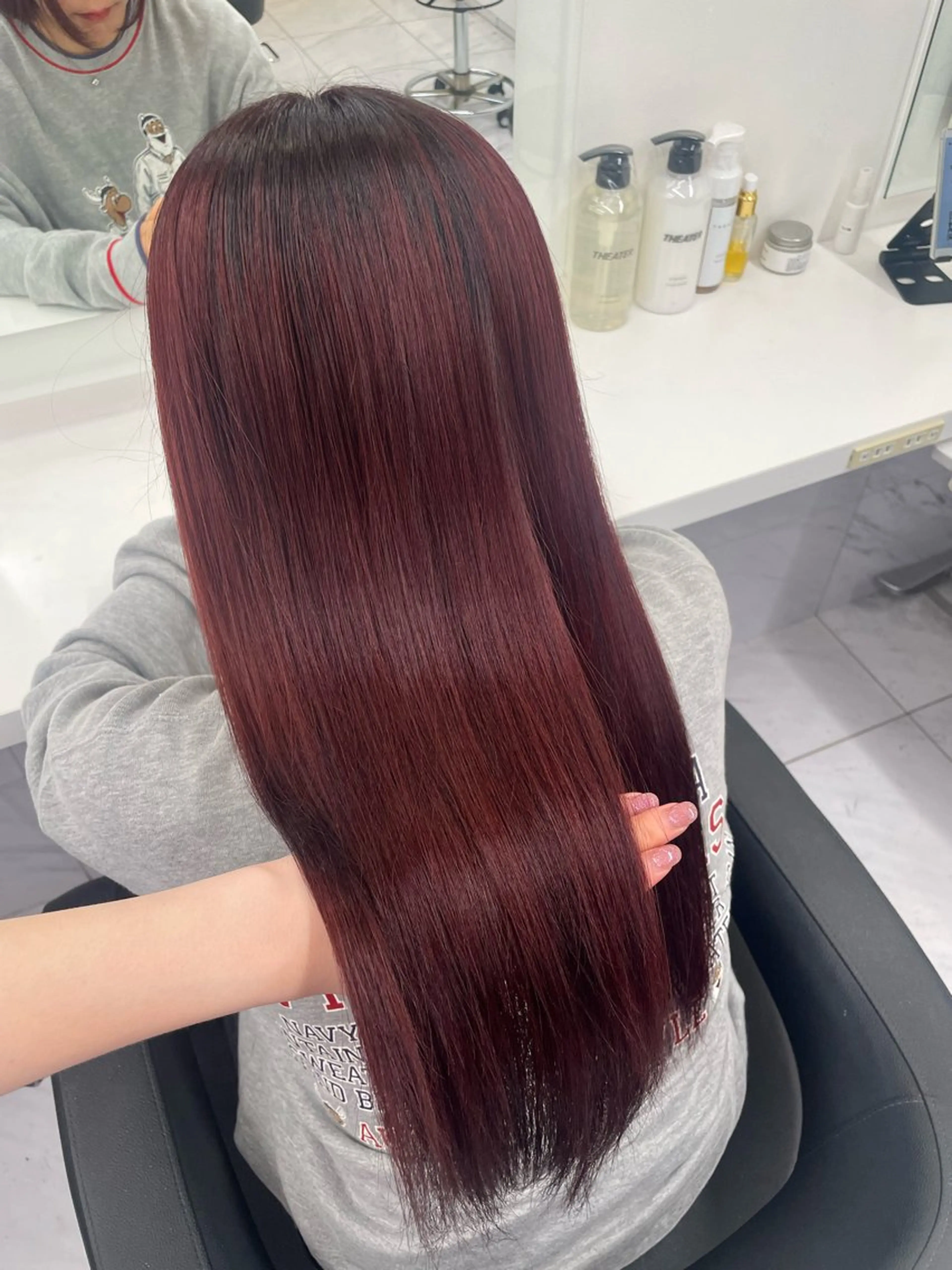 ロング カラー 🎀暖色/ラベンダー /paru🤍のヘアスタイル