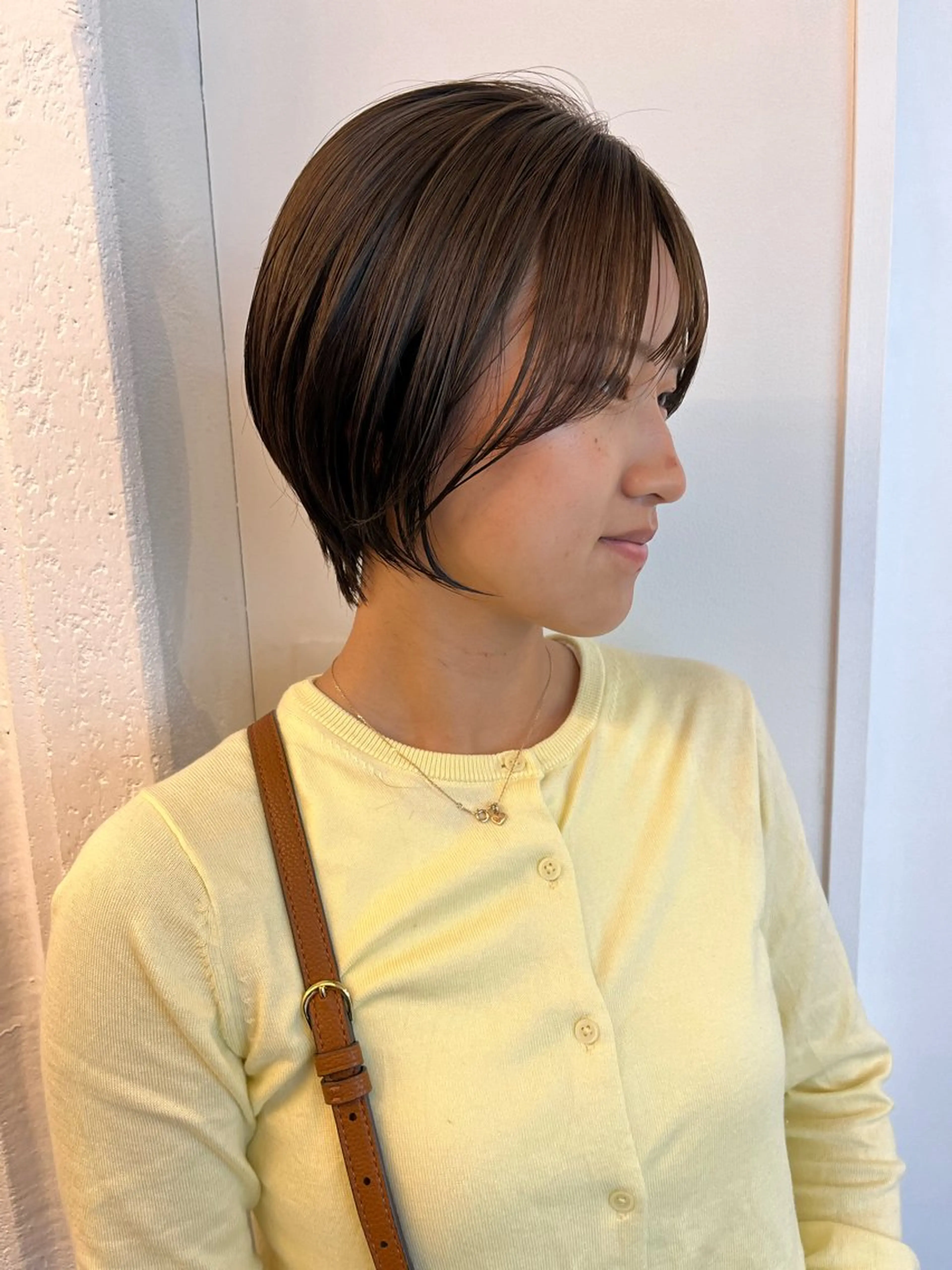 ショート レイヤーカット/韓国 ヘア/ honokaのヘアスタイル