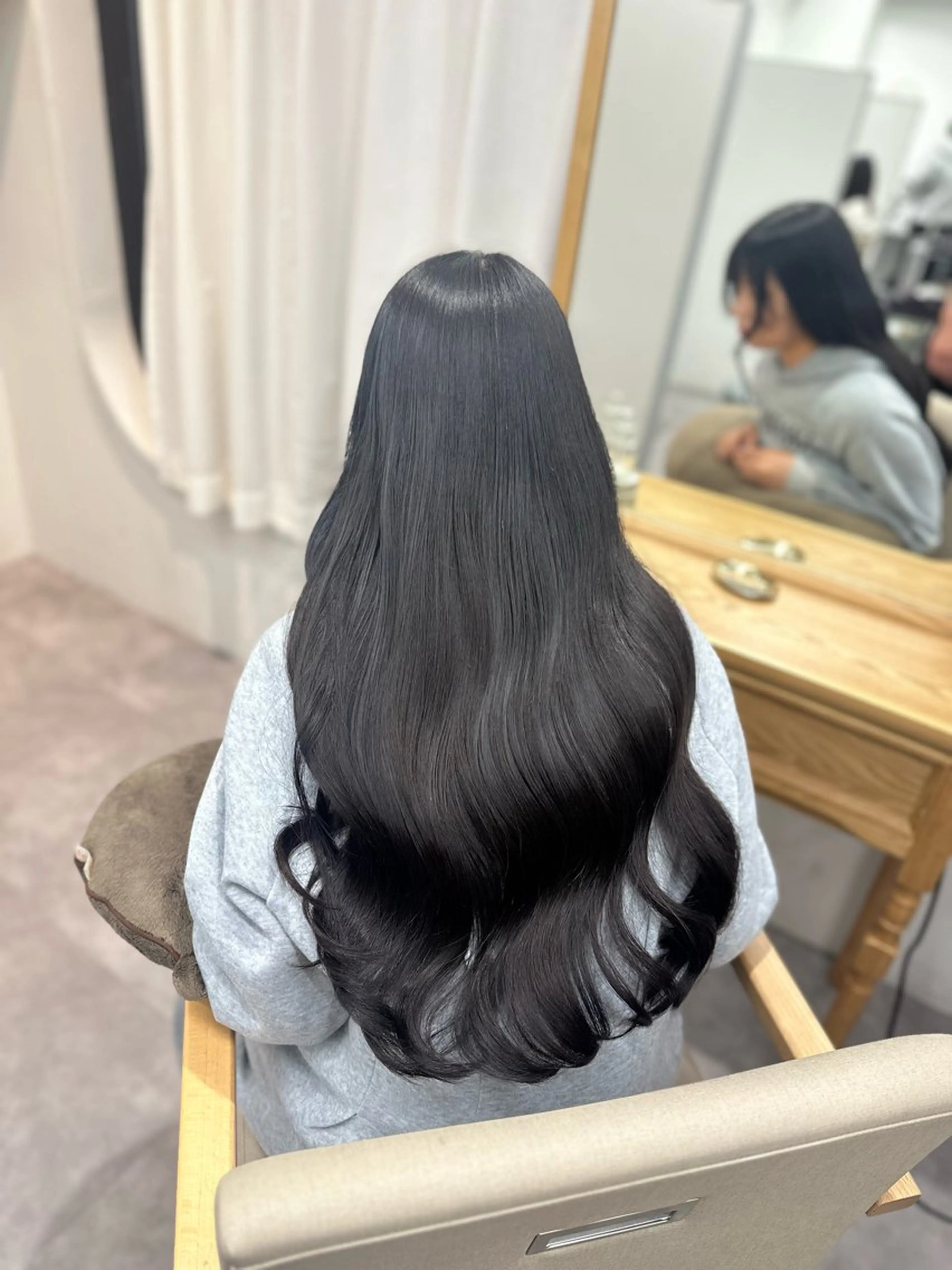 ロング 韓国風ヘア ロング トリートメント モデル募集中🌷 yuraのヘアスタイル