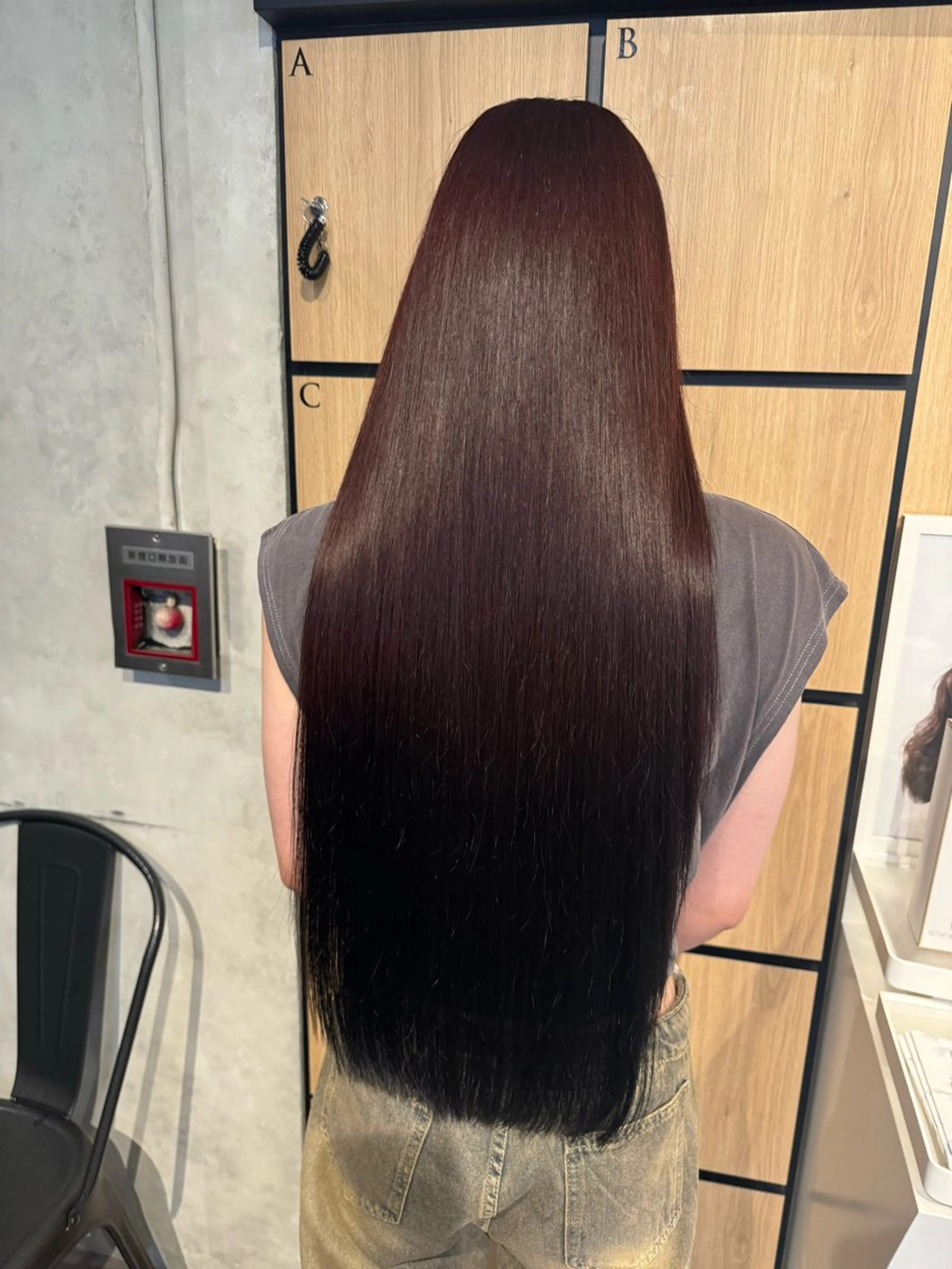 ロング 髪質改善 トリートメント カット ヘアカラー トリートメント 髪質改善サロン 梅田/ヨナミネのヘアスタイル