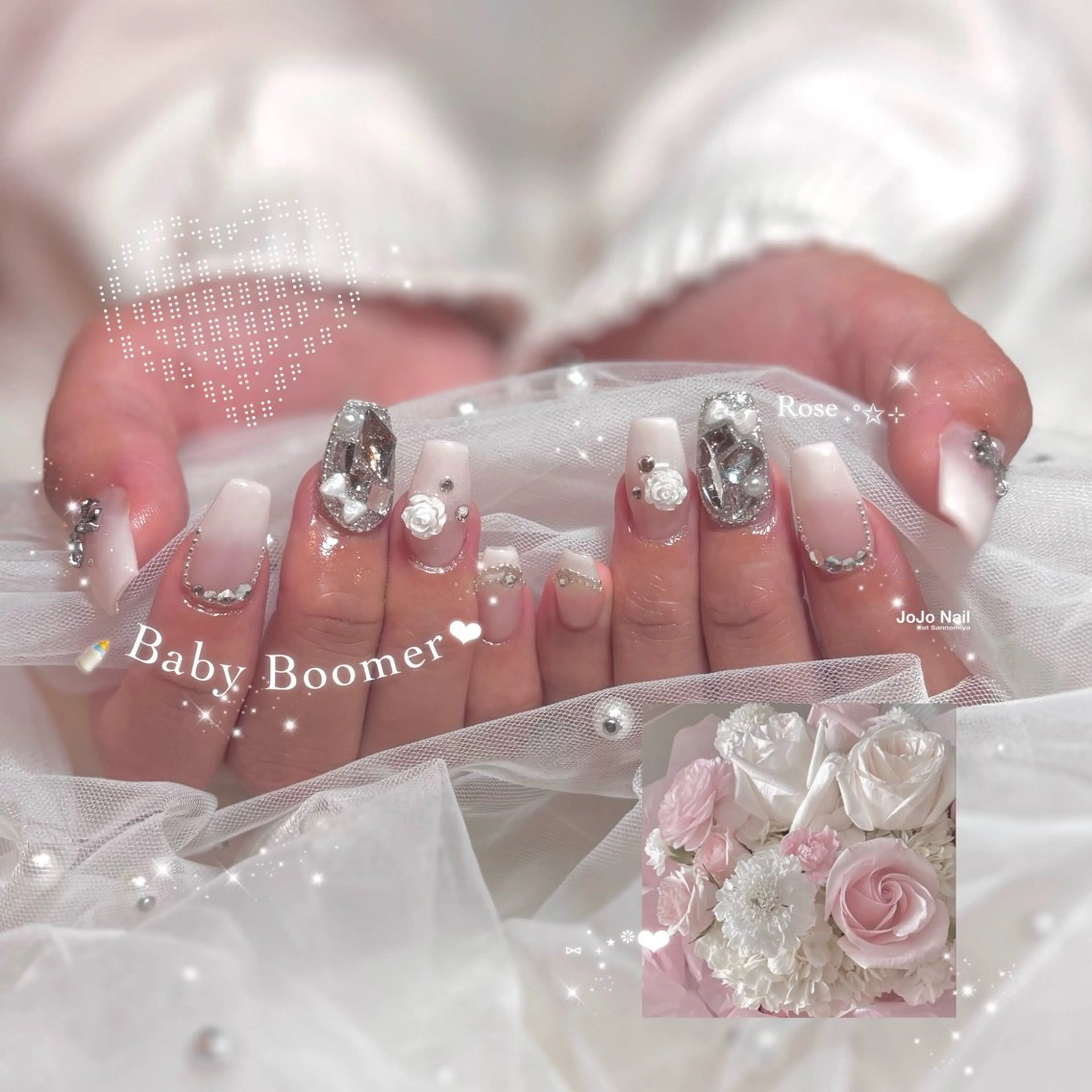 ネイル ハンドネイル SERINA.K /JOJO@三宮のネイルデザイン