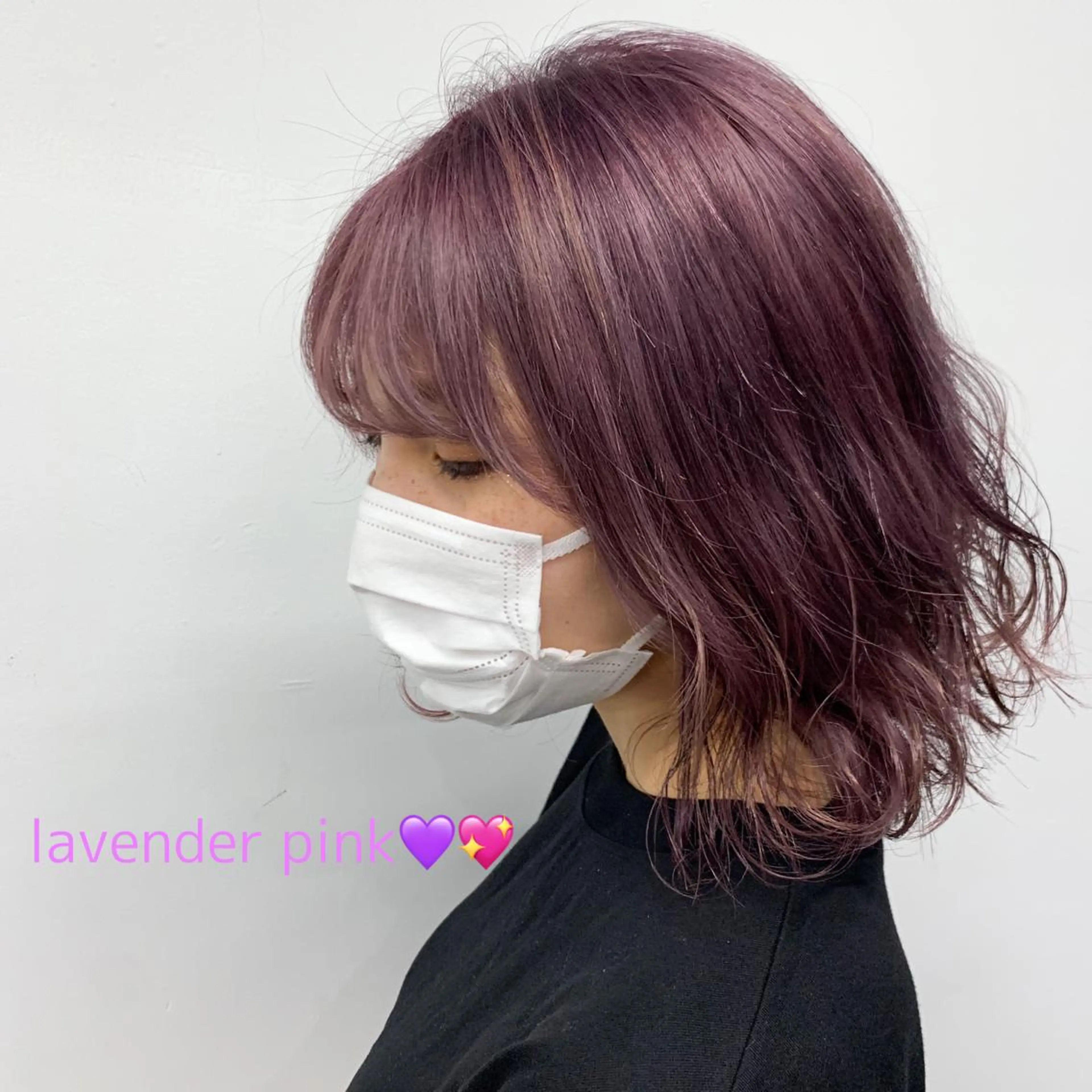 ミディアム カラー パーマ ヘアアレンジ メンズ ネイル マツエク・マツパ neon hair所属・🩵 JURI🩵のヘアスタイル