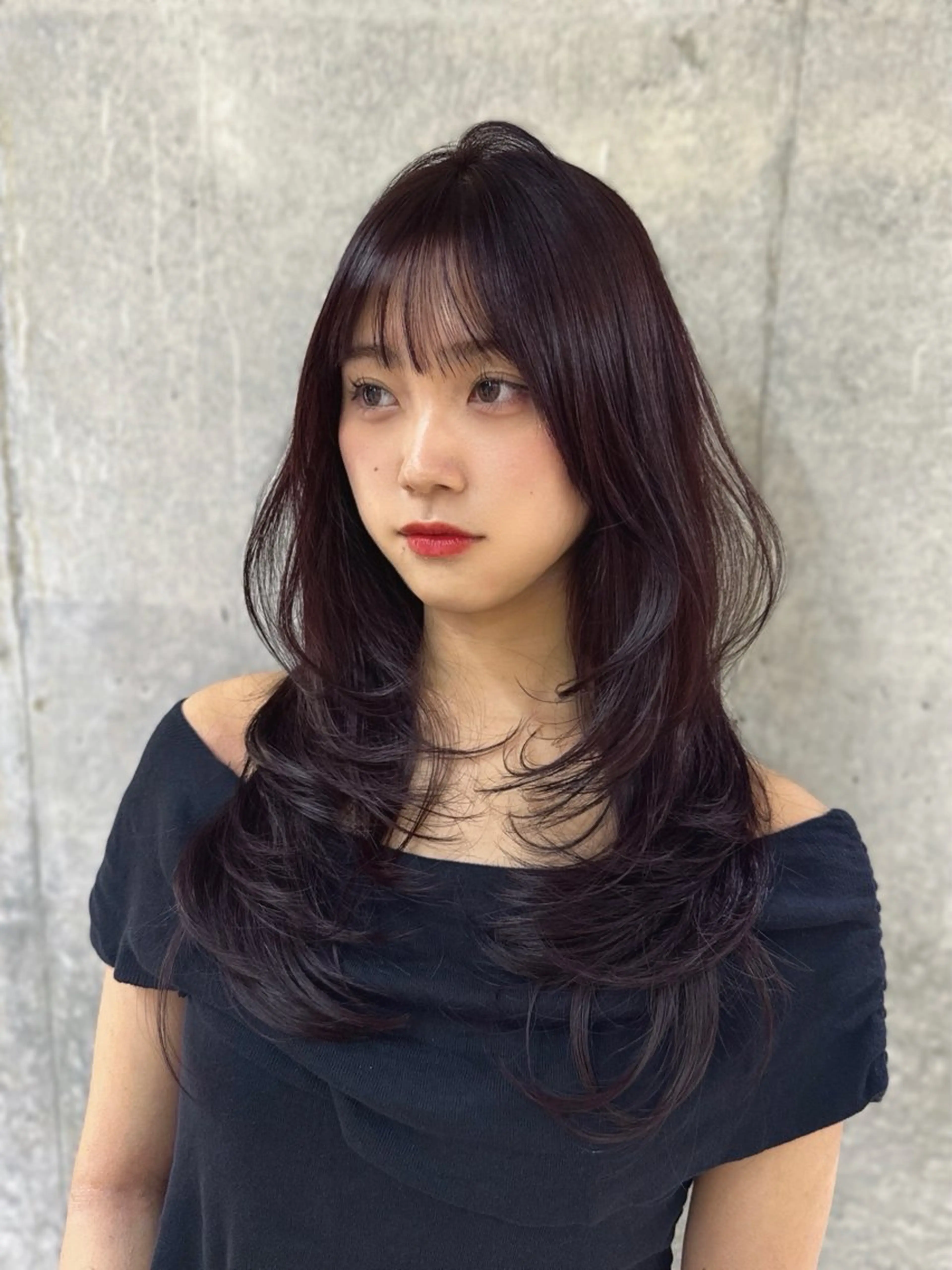 ロング カット ヘアカラー トリートメント 🦋トレンドヘア🦋 竹内克弥のヘアスタイル