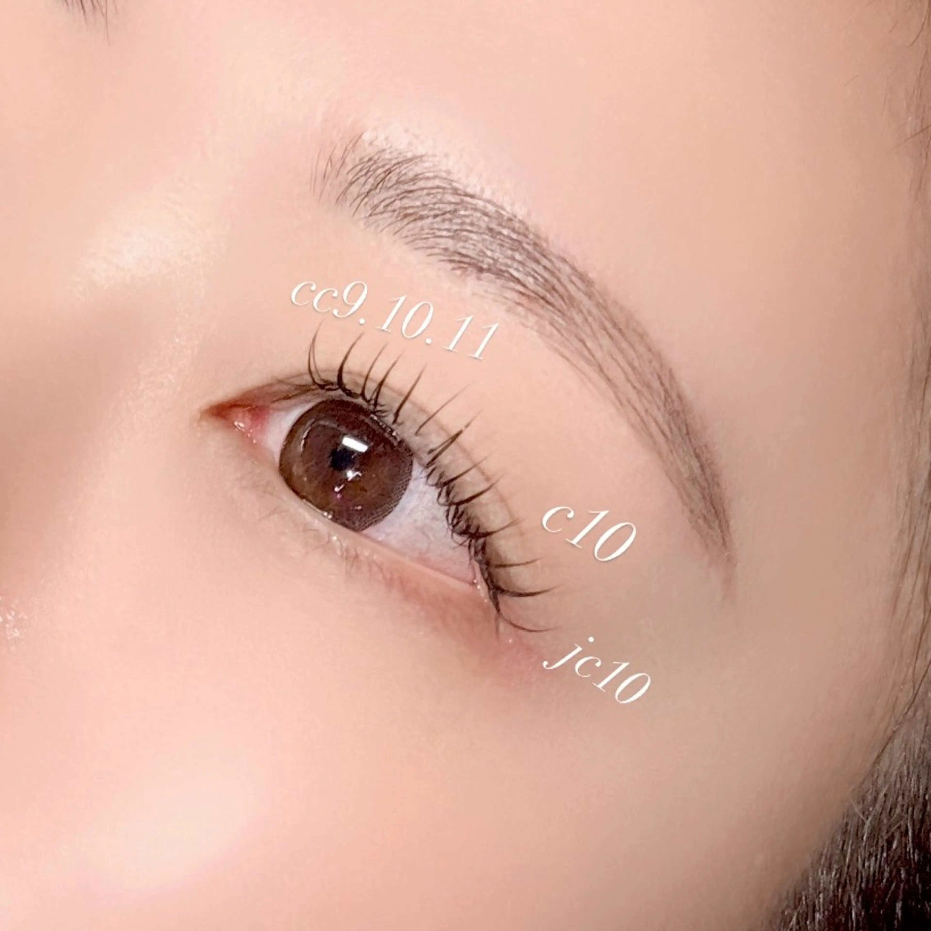 マツエク・マツパ 名古屋 IZUMIのマツエク・マツパデザイン