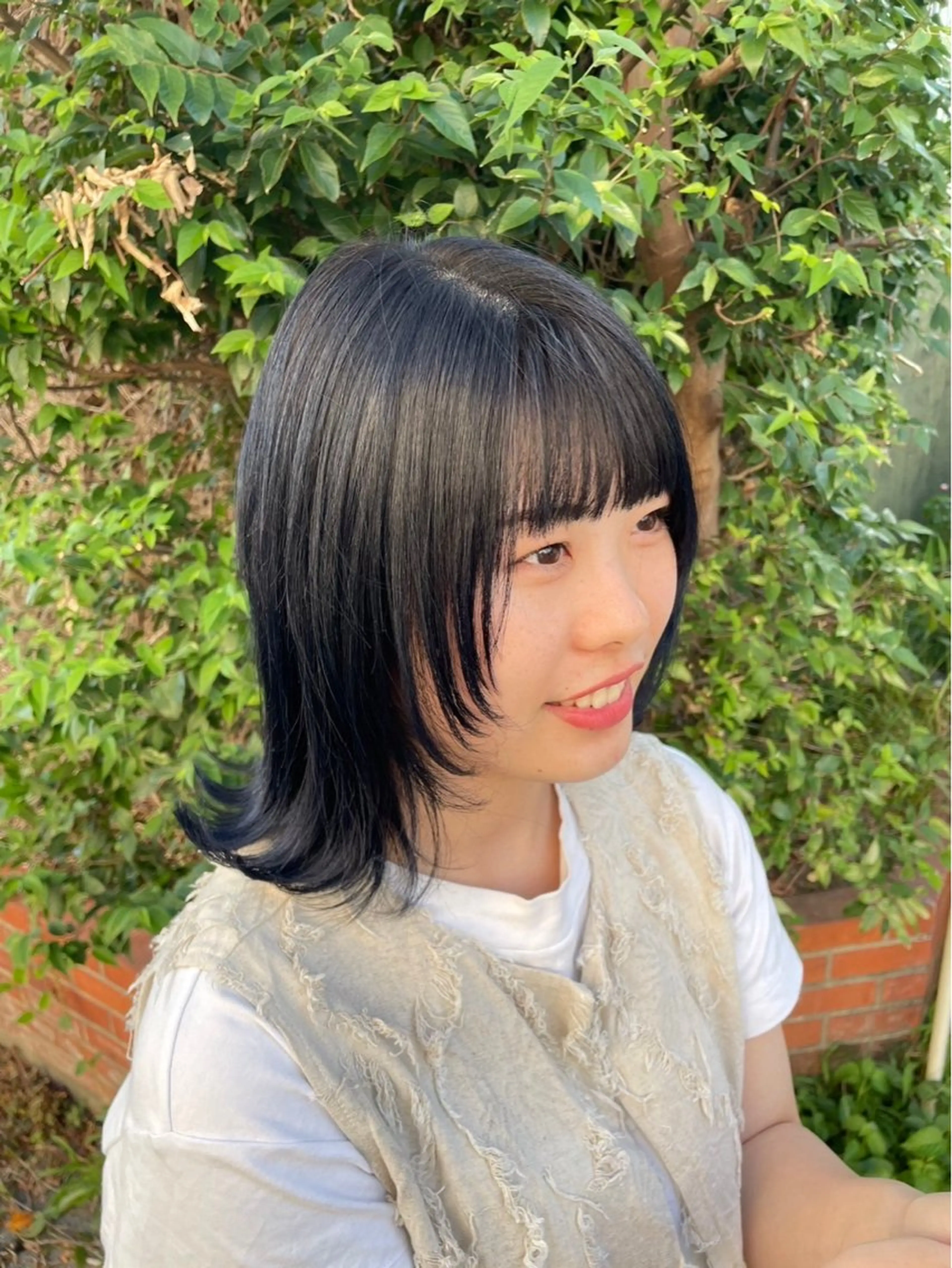 ミディアム カラー 🩷愛咲🩷レイヤー /透明感カラーのヘアスタイル