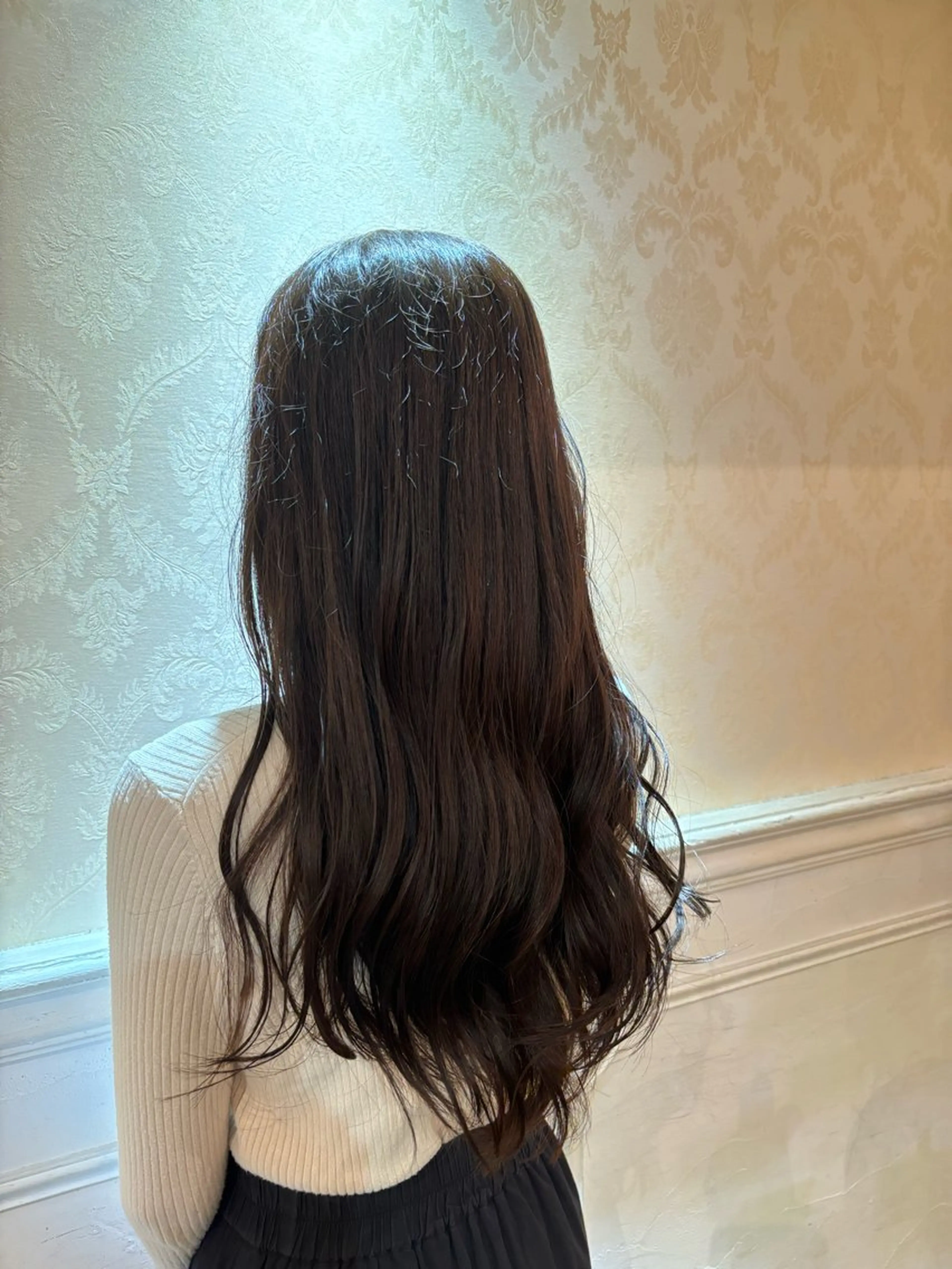 カラー 髪質改善カラー ブラウン🤎YUMEのヘアスタイル