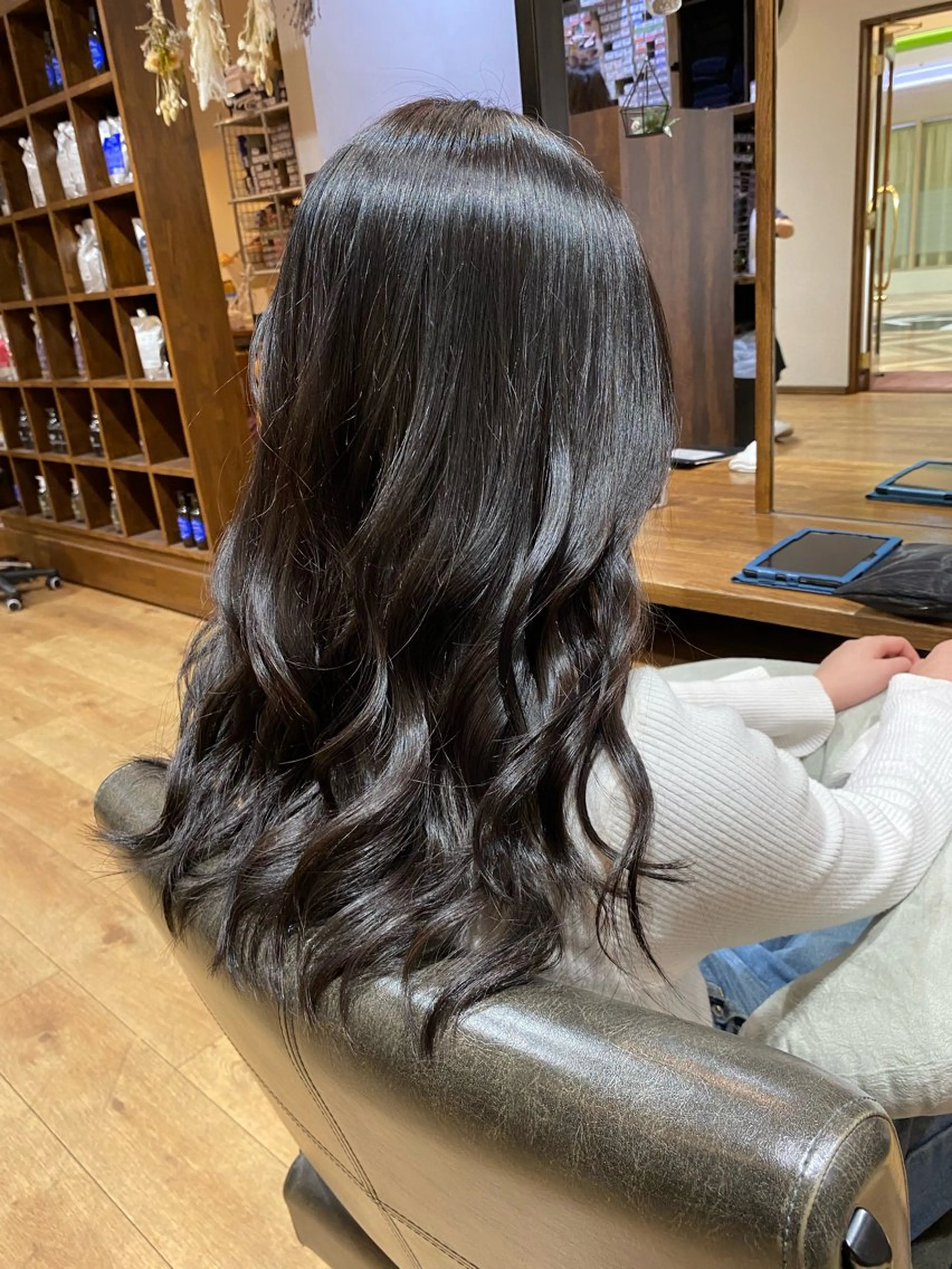 ロング カラー 暖色系カラー まおのヘアスタイル