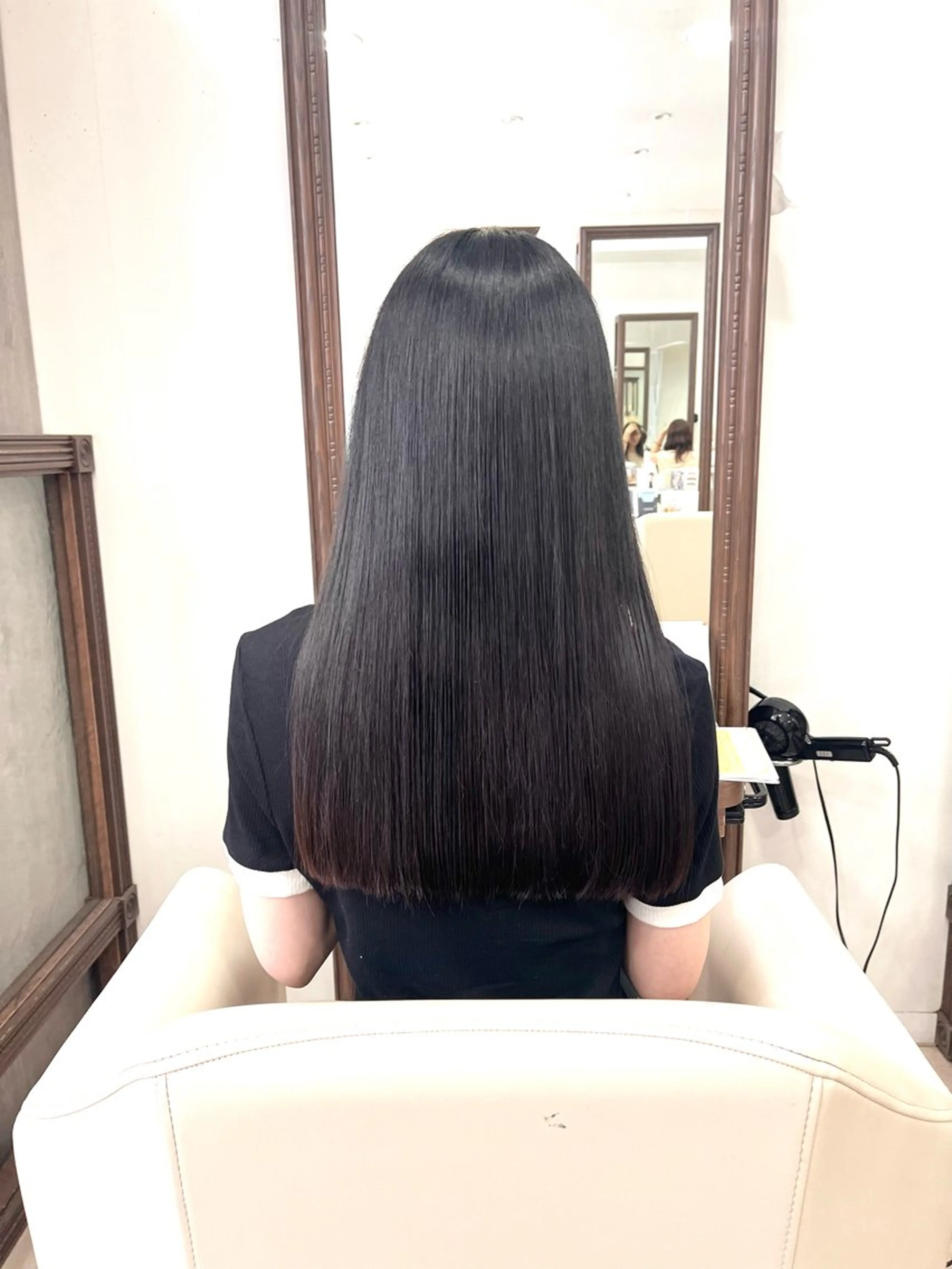 ロング カット 縮毛矯正 トリートメント 《大人気髪質改善》 プログレス国分寺店のヘアスタイル