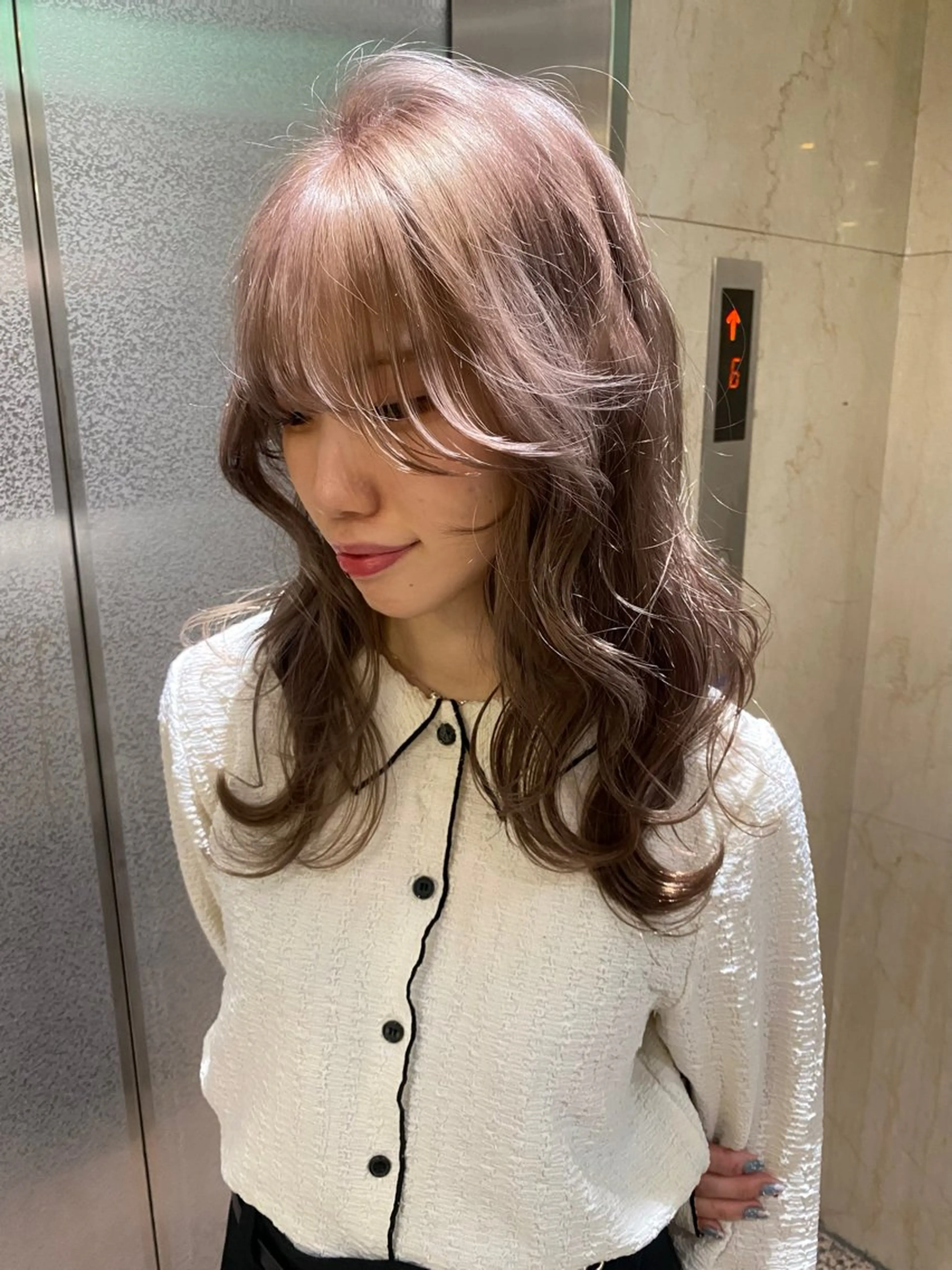 カラー ヘアカラー トリートメント 大阪梅田カラーカット モデル募集中🦋サヤのヘアスタイル
