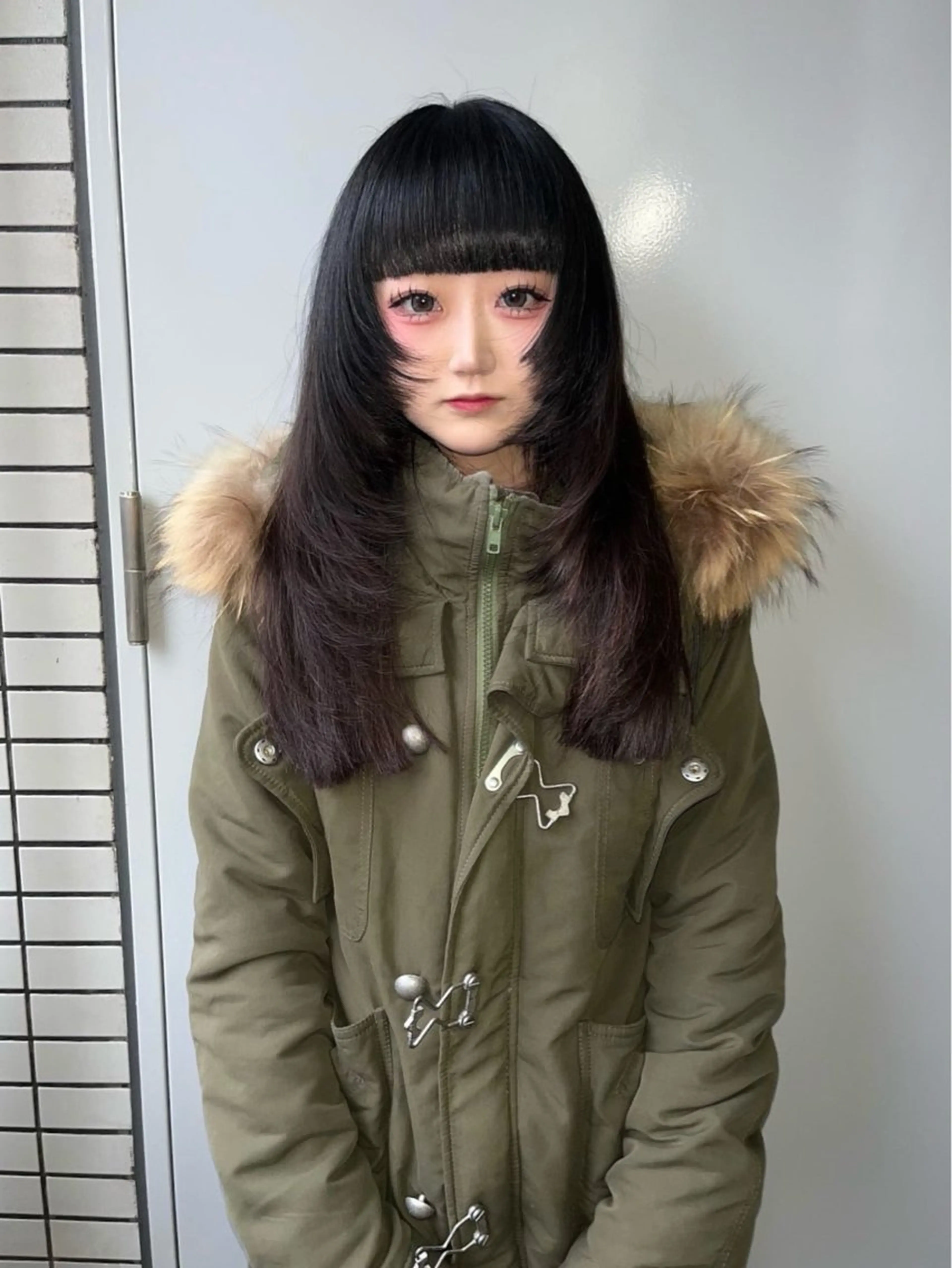 ロング ☀️コミヤマミユ☀️ /パーマ/ハイトーンのヘアスタイル