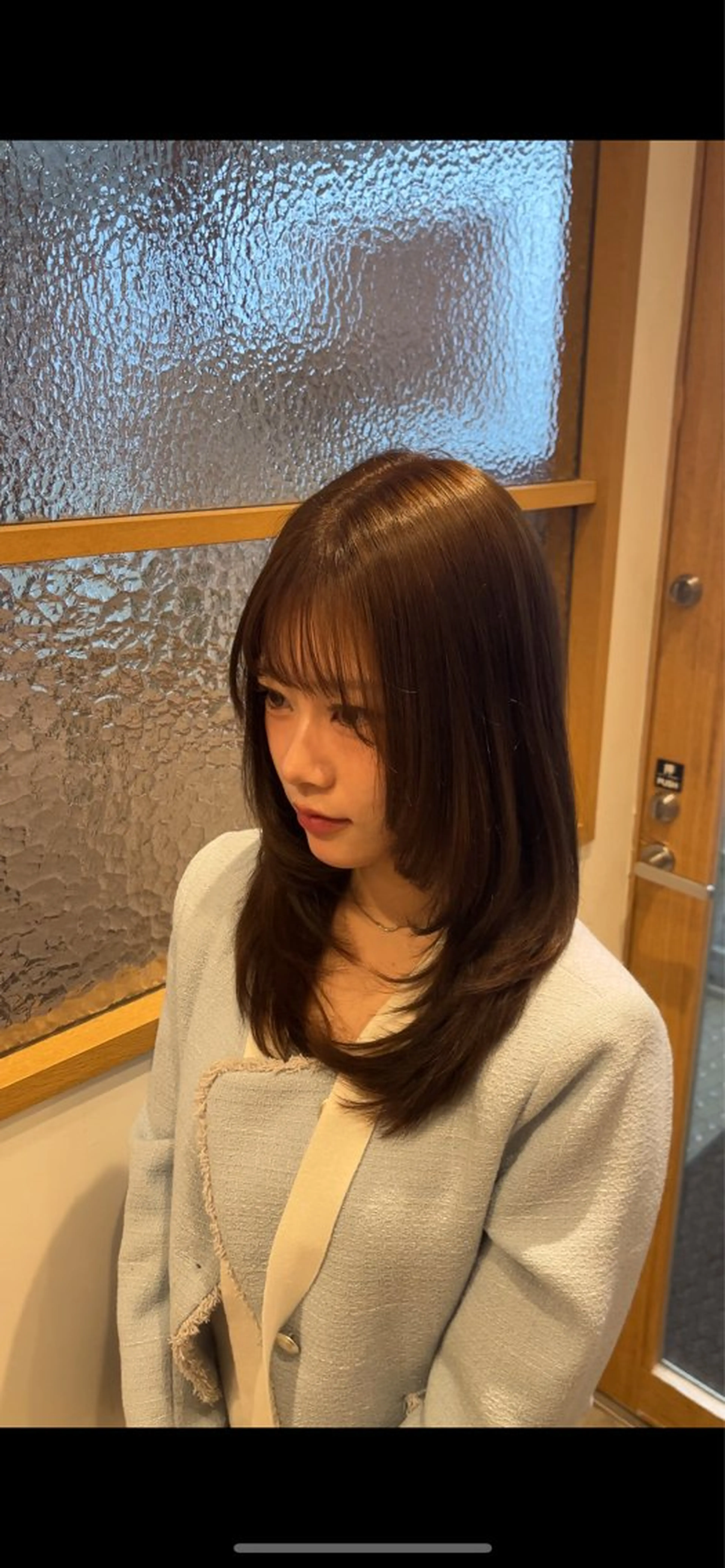 ミディアム カラー ブリーチ無しカラー/ 美髪改善💠てんゆうのヘアスタイル