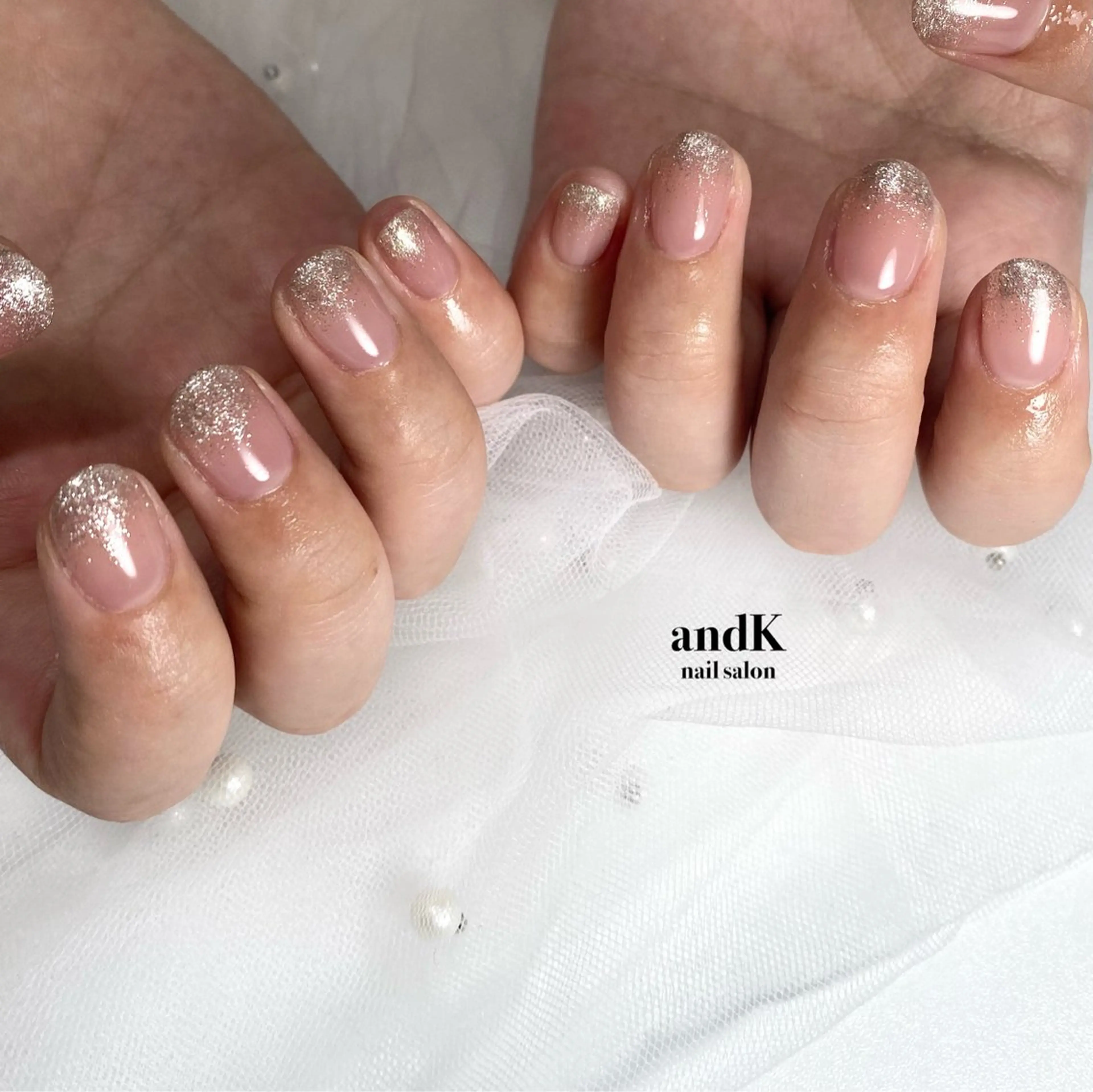 ネイル ラメ(グリッター) ラメグラデーション andK nail salonのネイルデザイン