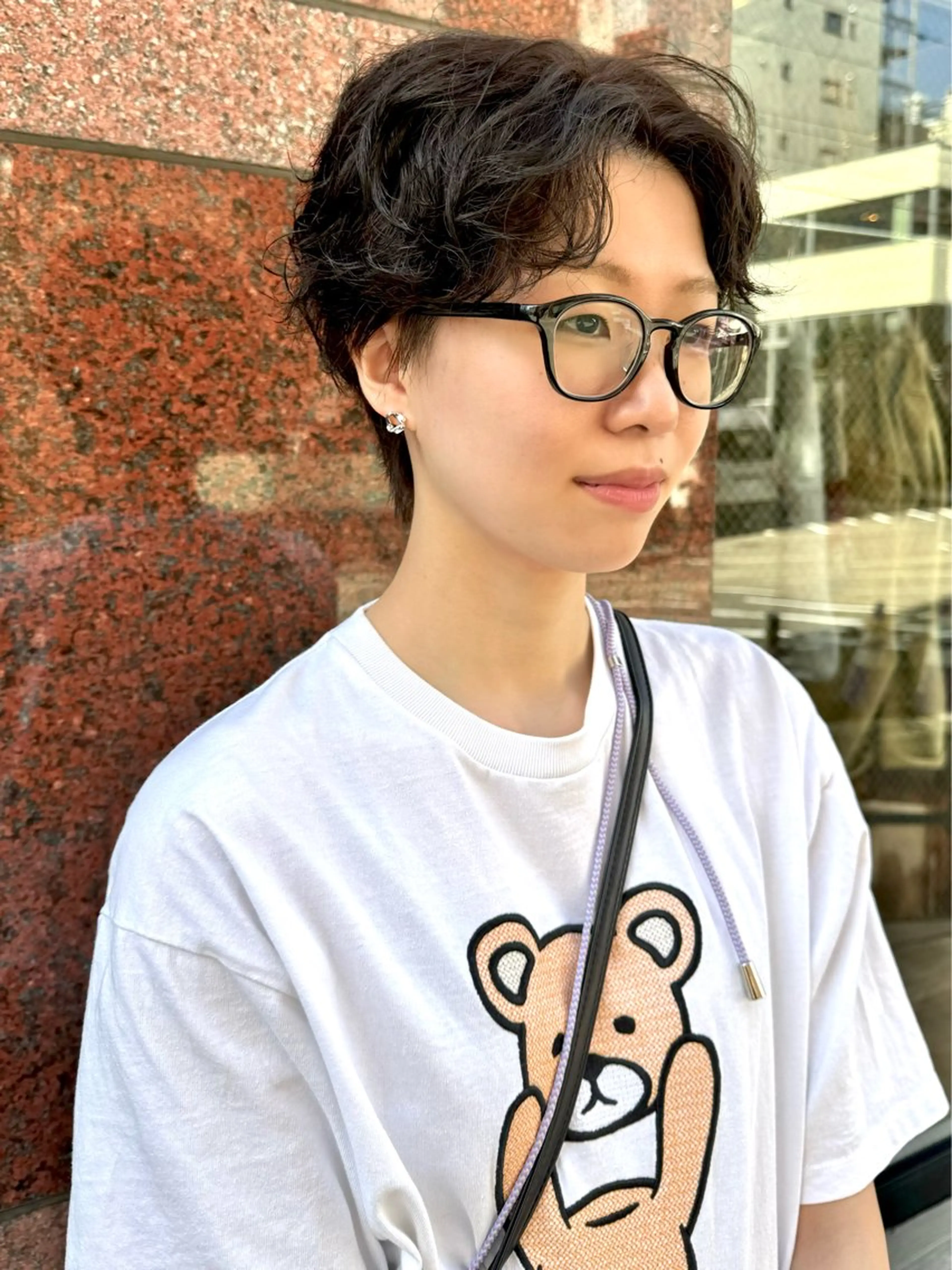 パーマ こうのゆうか/ デザインパーマのヘアスタイル