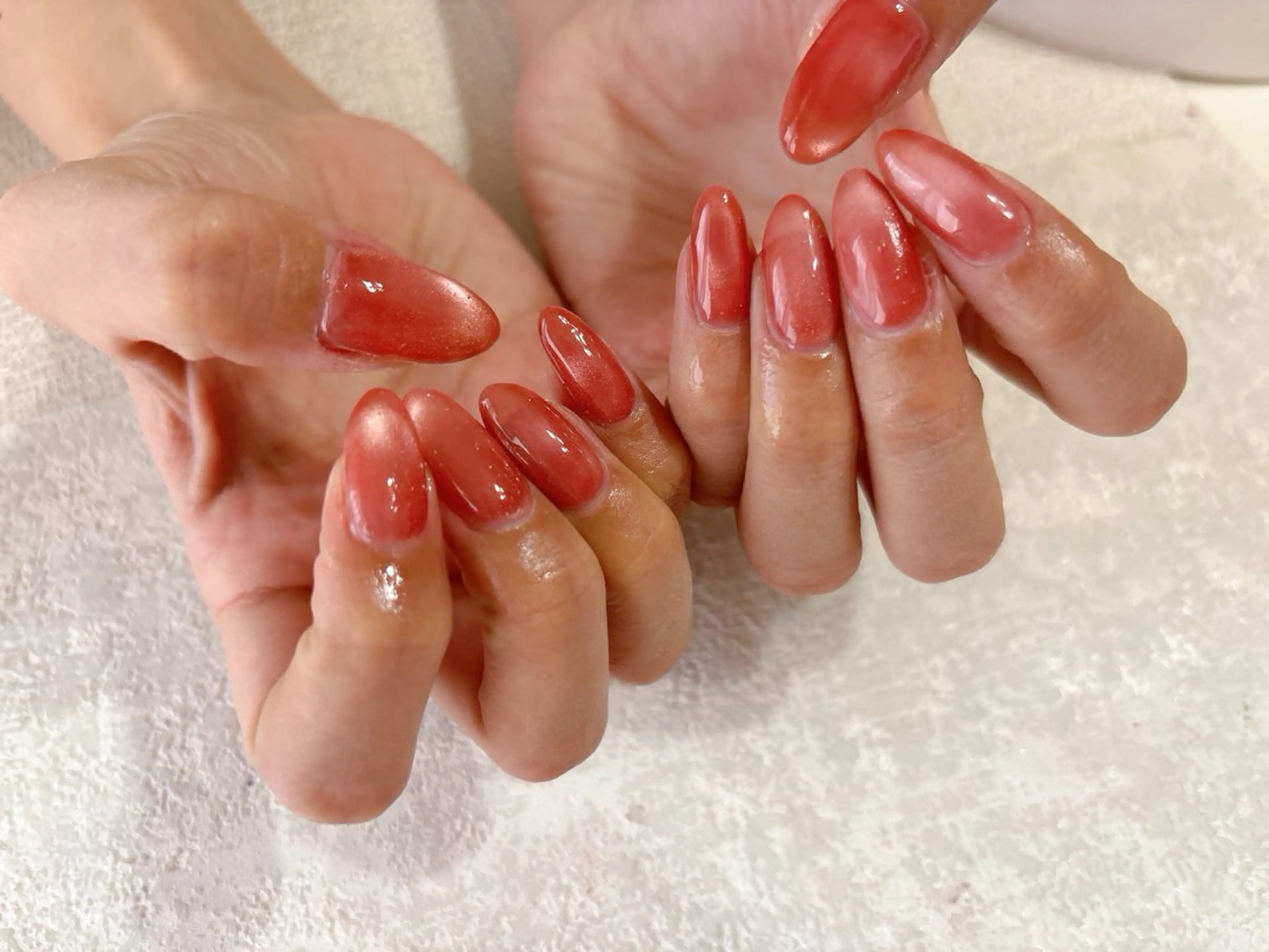ネイル オーロラネイル フットネイル フレンチネイル ジェルネイル マグネットネイル ハンドネイル kiki nail &brow二子玉川の眉毛・アイブロウイメージ