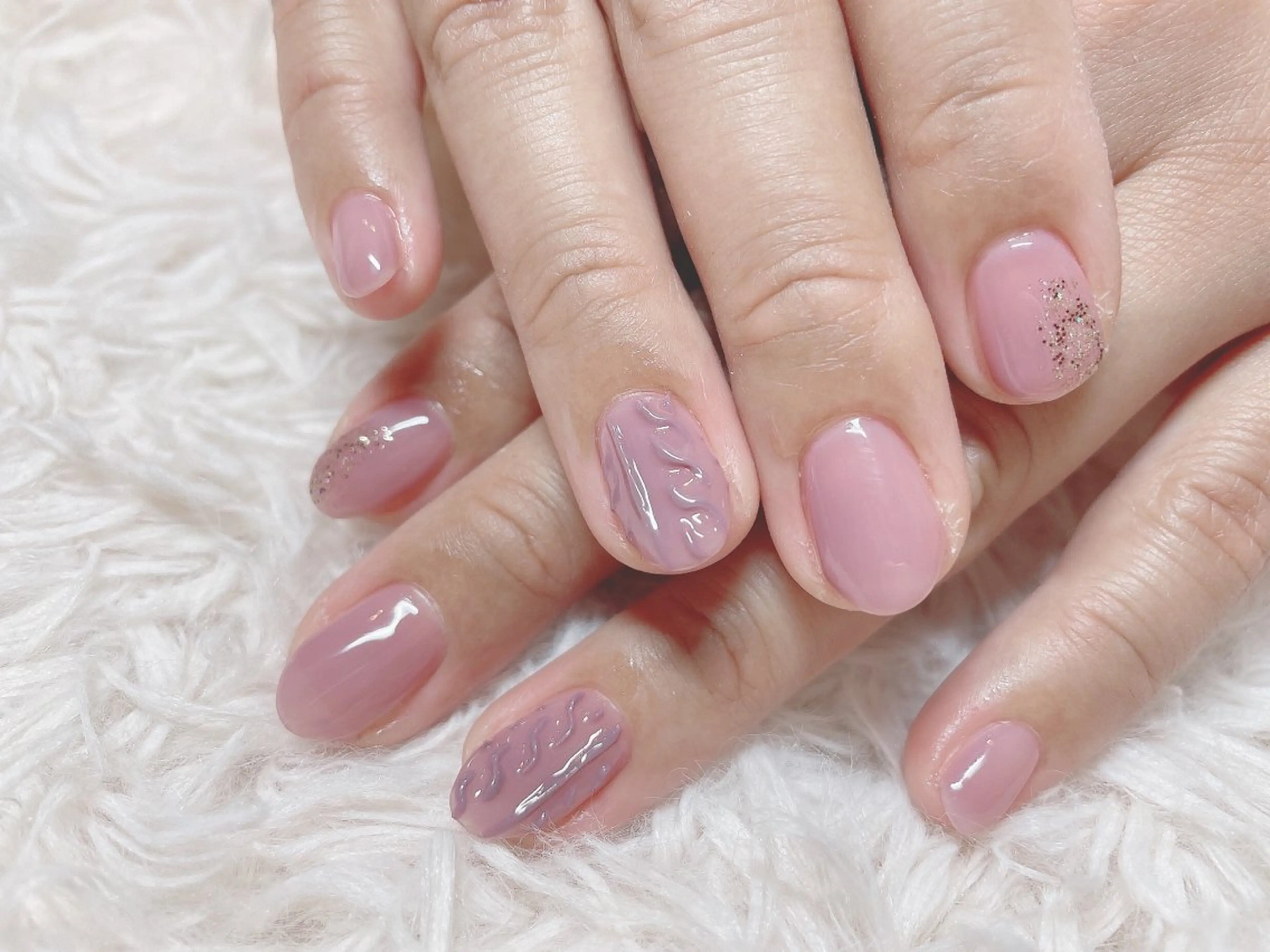 ネイル ジェルネイル パラジェル 頑張る女性の味方✴︎ M.i nail ♡のネイルデザイン