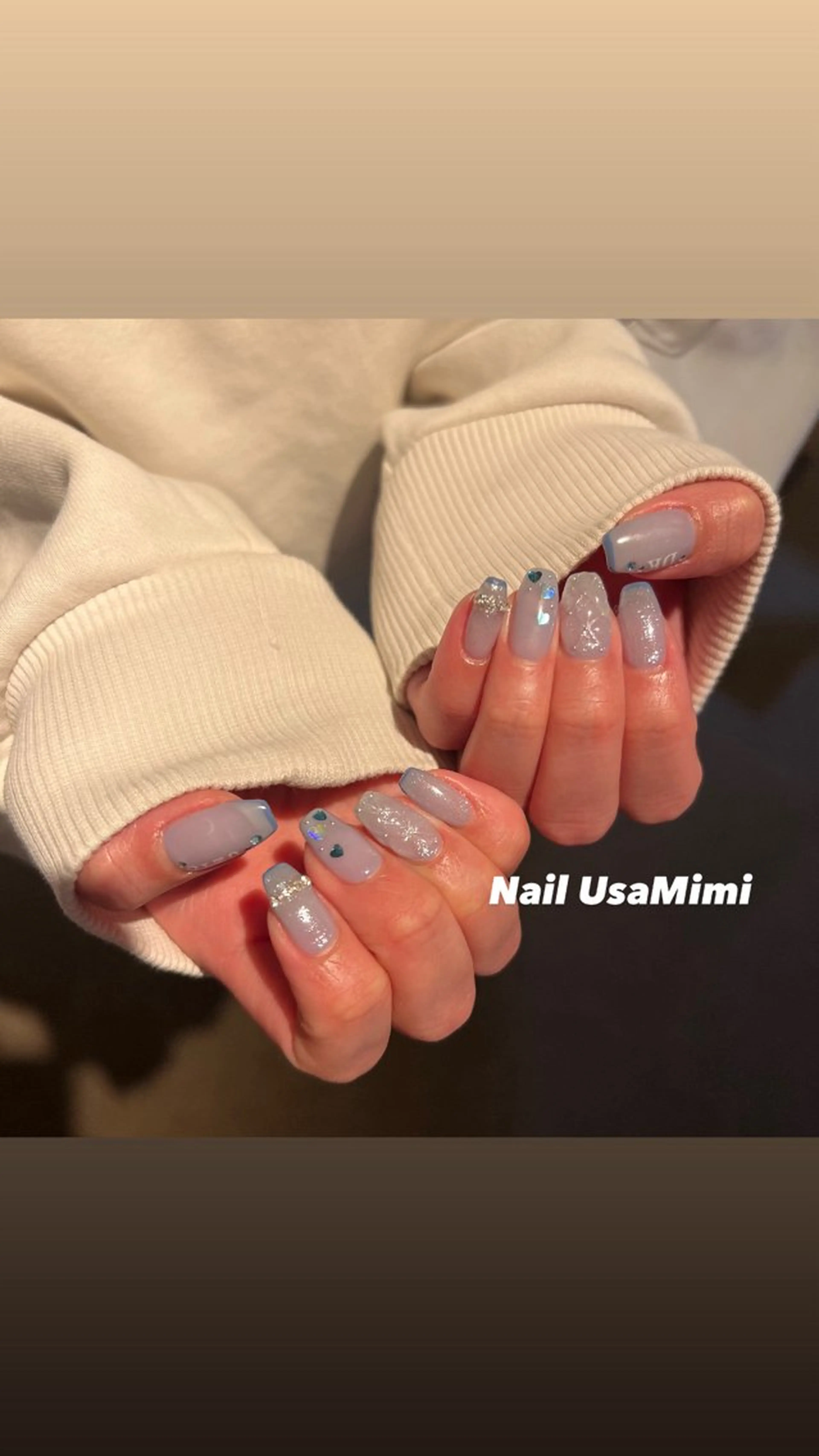 ネイル ジェルネイル 韓国ネイル マグネットネイル 持ち込み ワンカラーネイル 本町NailUsa Mimi RIKOのネイルデザイン