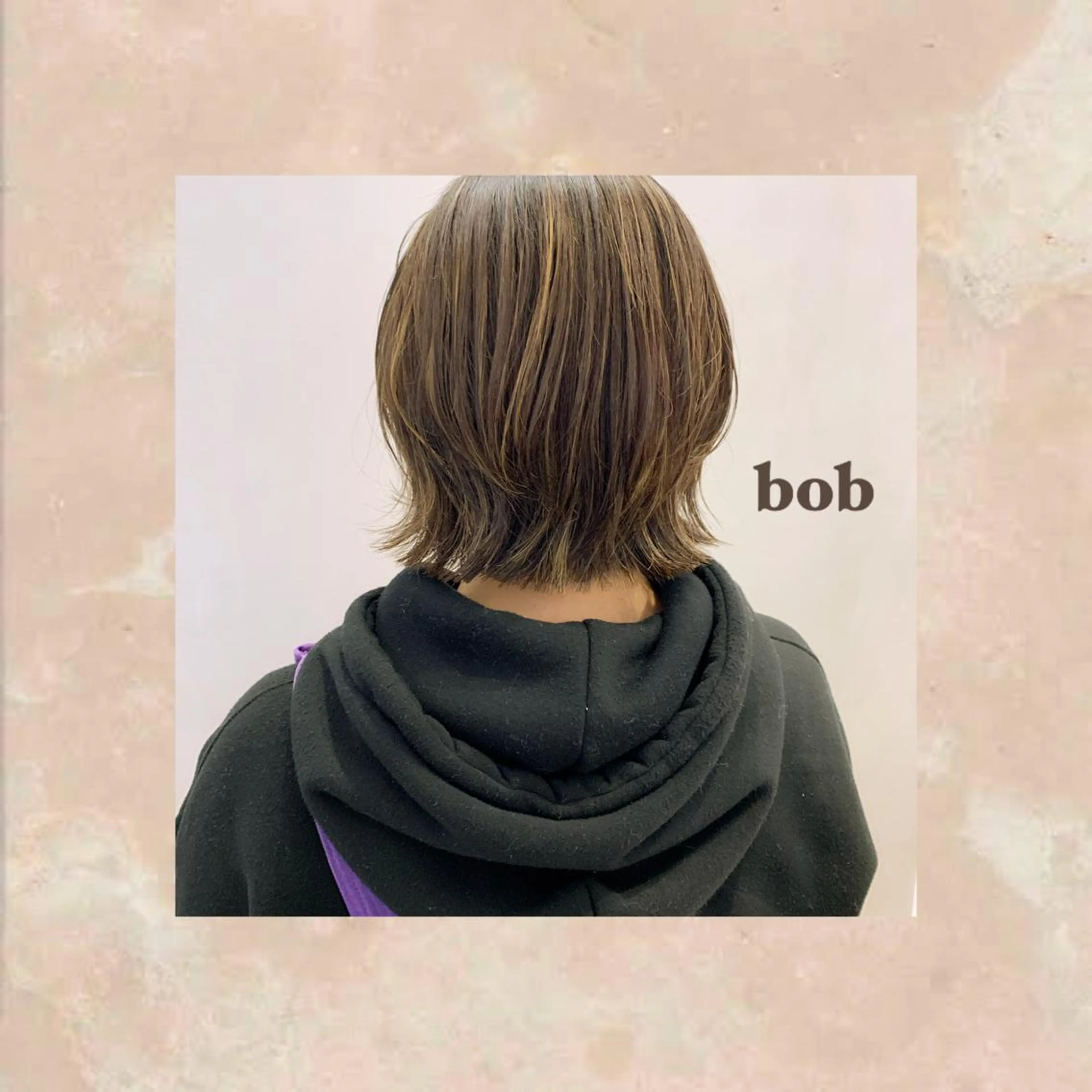 ショート ボブ レイヤーカット 外ハネヘア apish パーマ/夏琳🌻のヘアスタイル