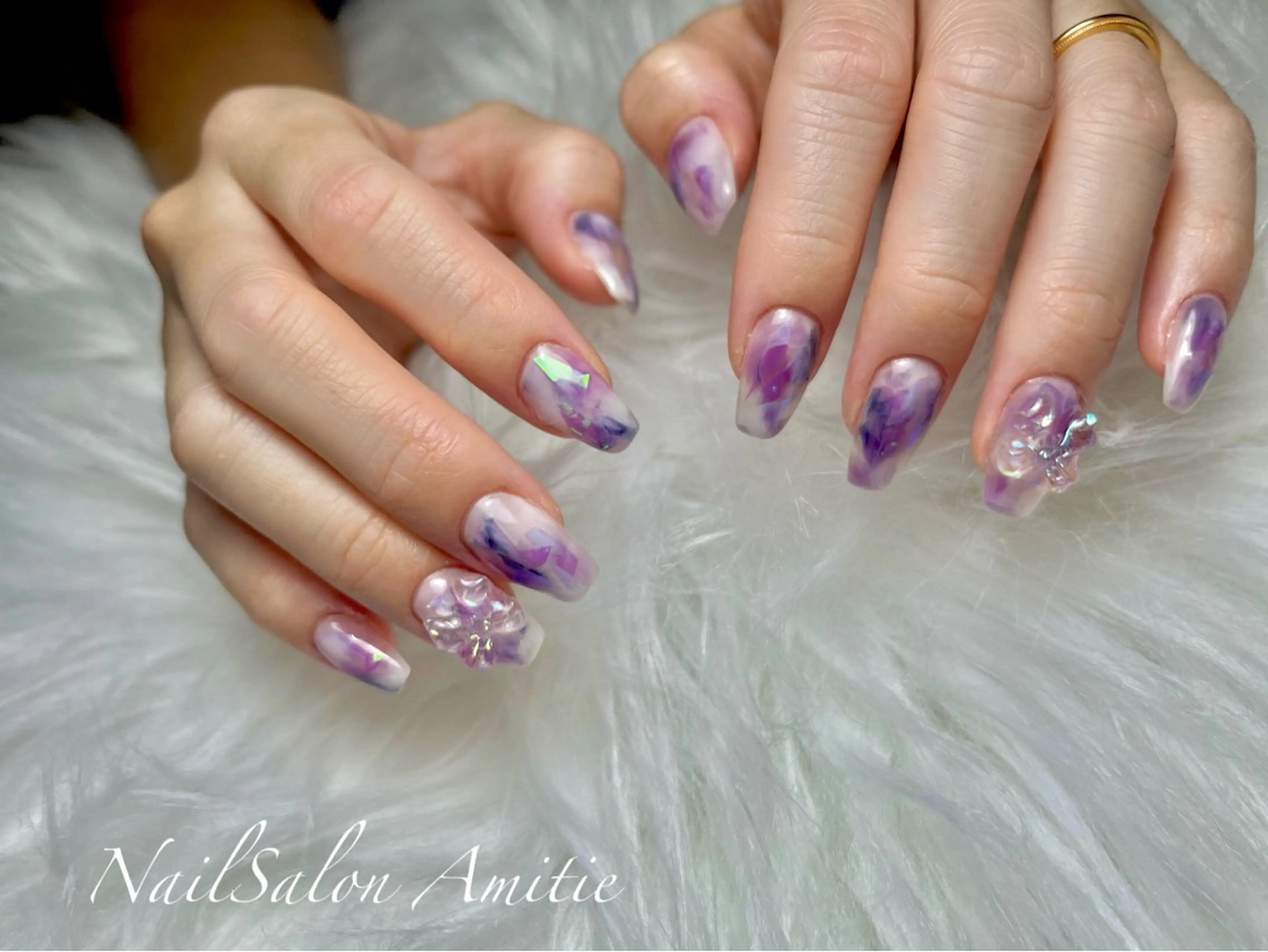 ネイル 持ち込み NailSalon Amitieのネイルデザイン