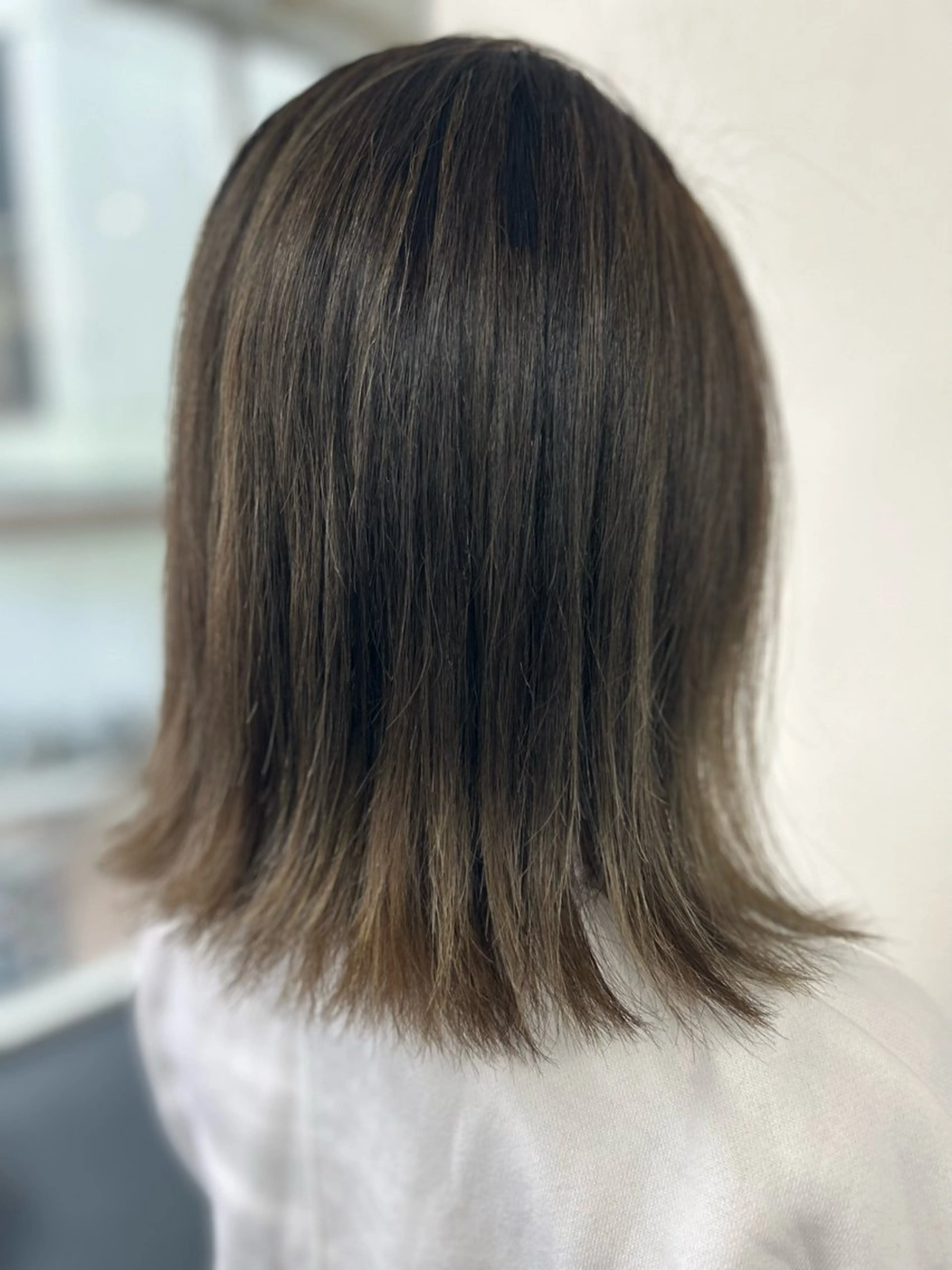 セミロング 桝田 友美のヘアスタイル