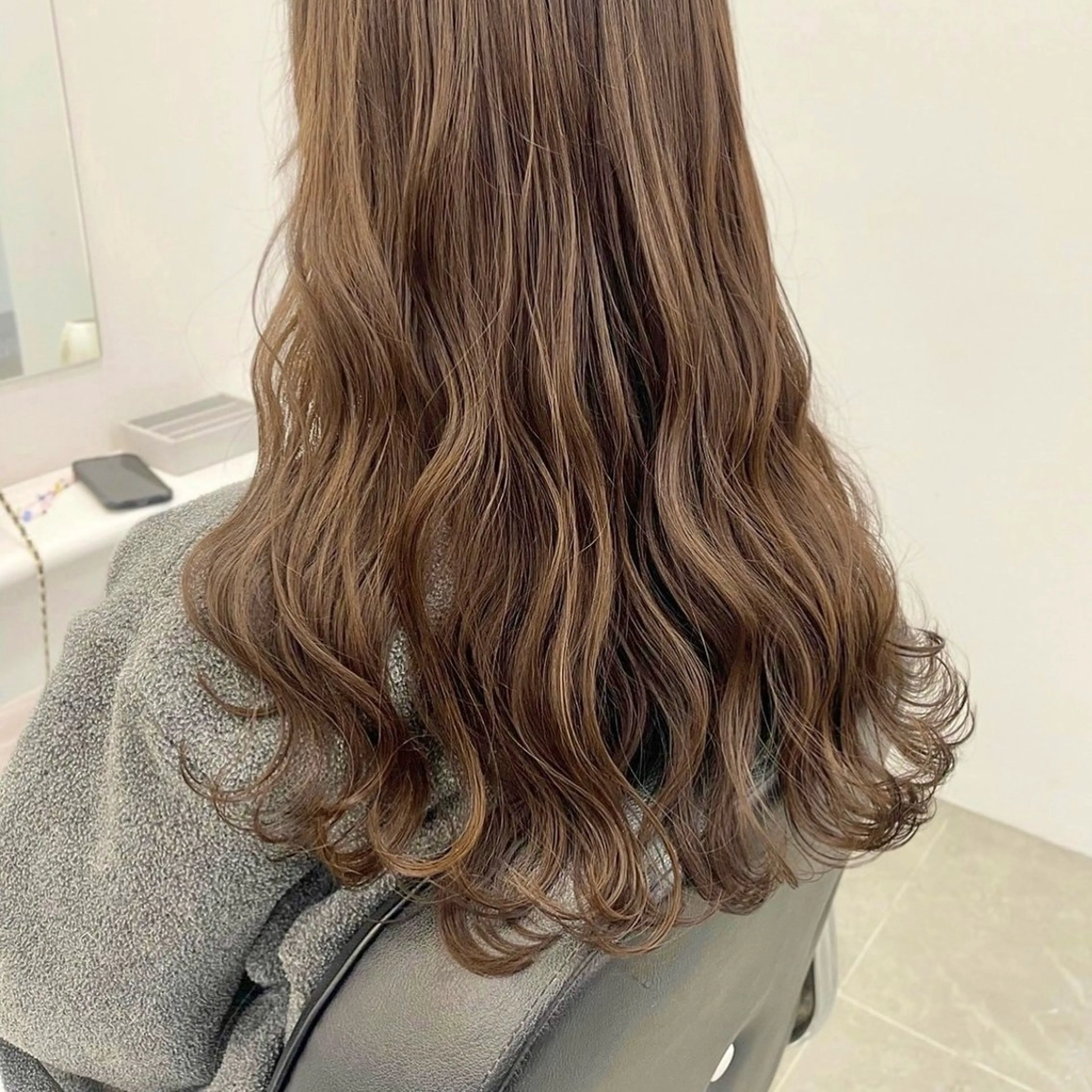 ロング カラー カット ヘアカラー トリートメント ParveMix / 横谷 日菜子 ❤︎のヘアスタイル