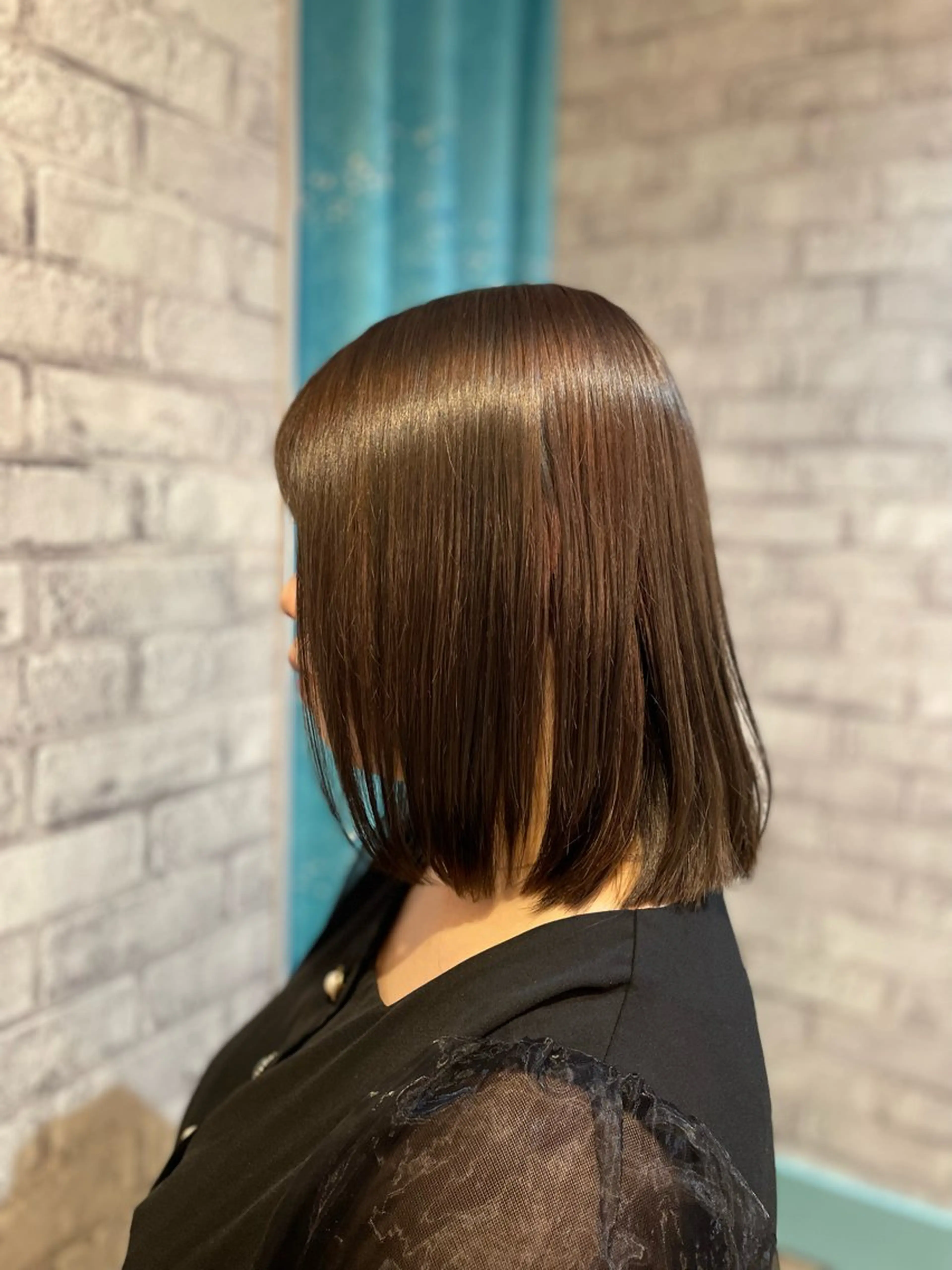 ミディアム アッシュ 佐藤 康太のヘアスタイル