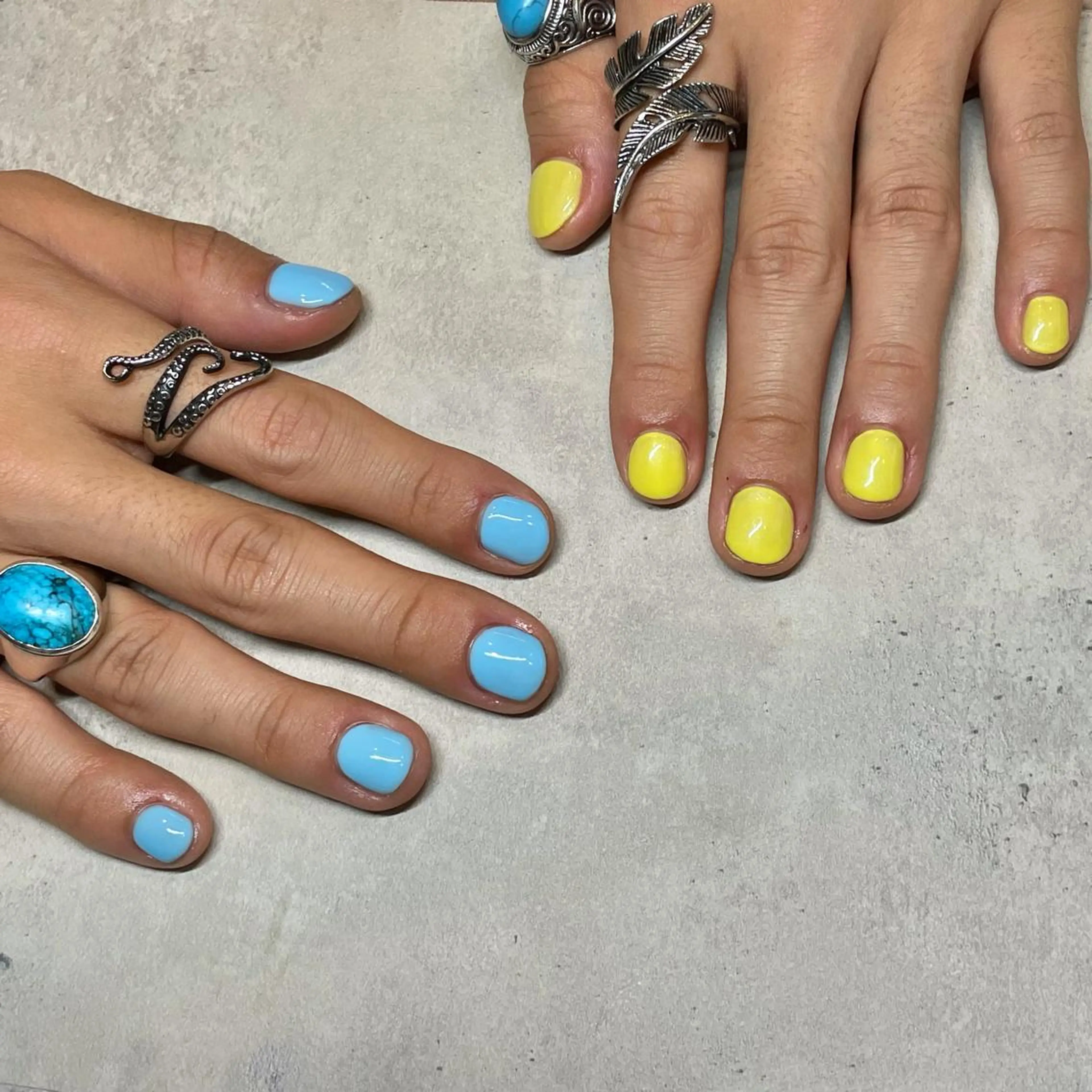 ネイル ワンカラーネイル ささき れいなのネイルデザイン