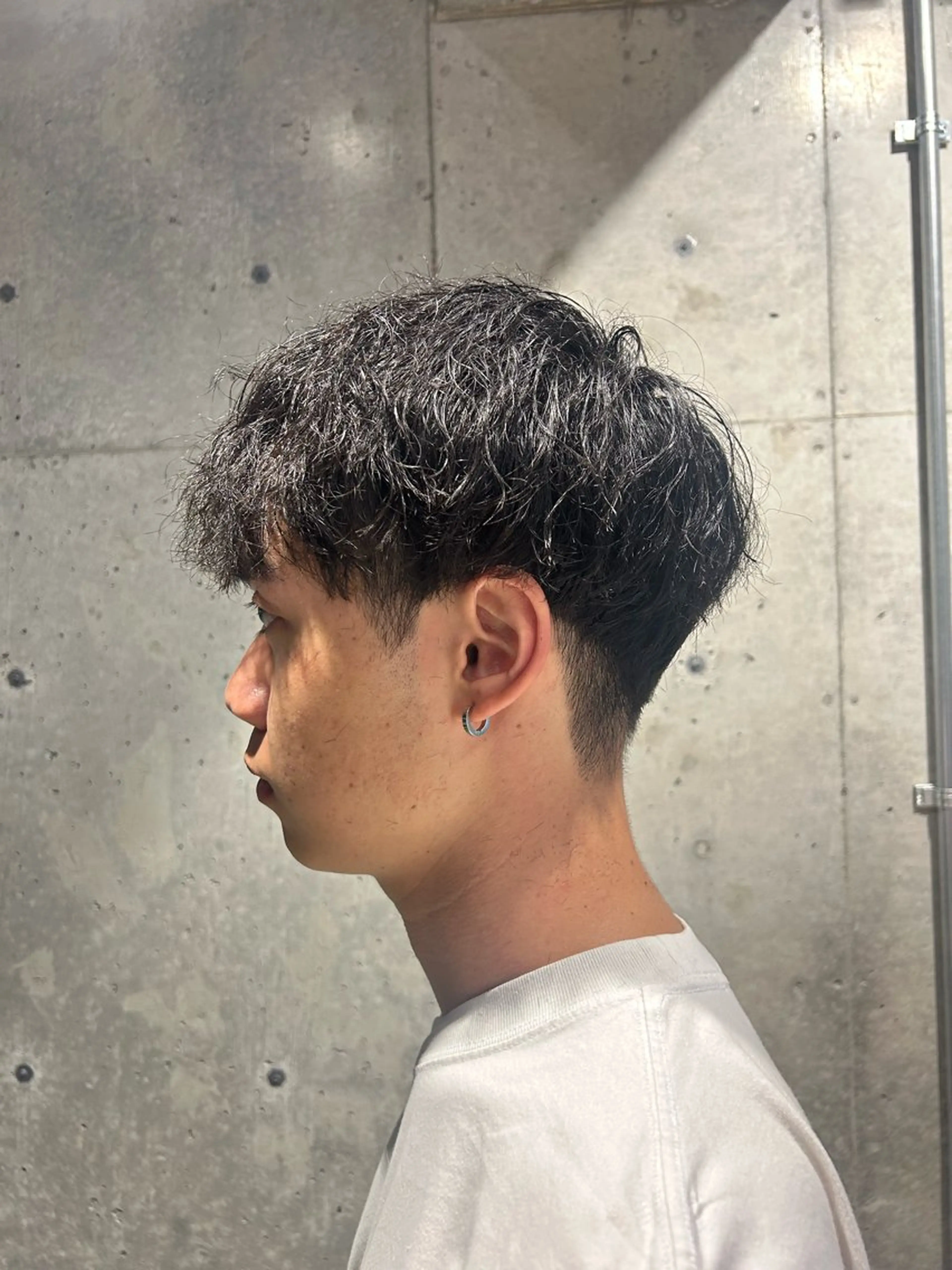 パーマ メンズ カット 🤡暖色ショート 🤡みさきのヘアスタイル