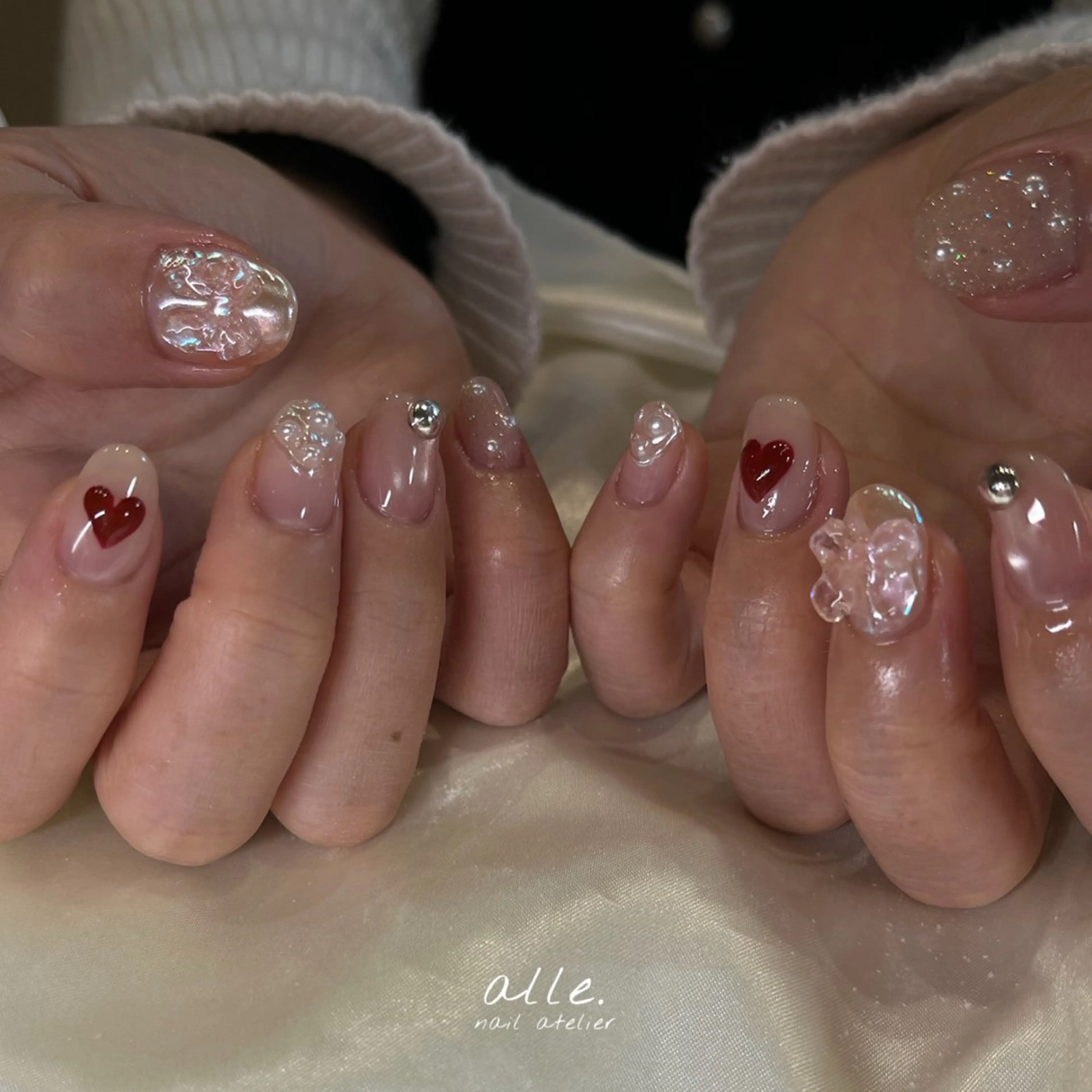 ネイル ハンドネイル atelier alle.のネイルデザイン