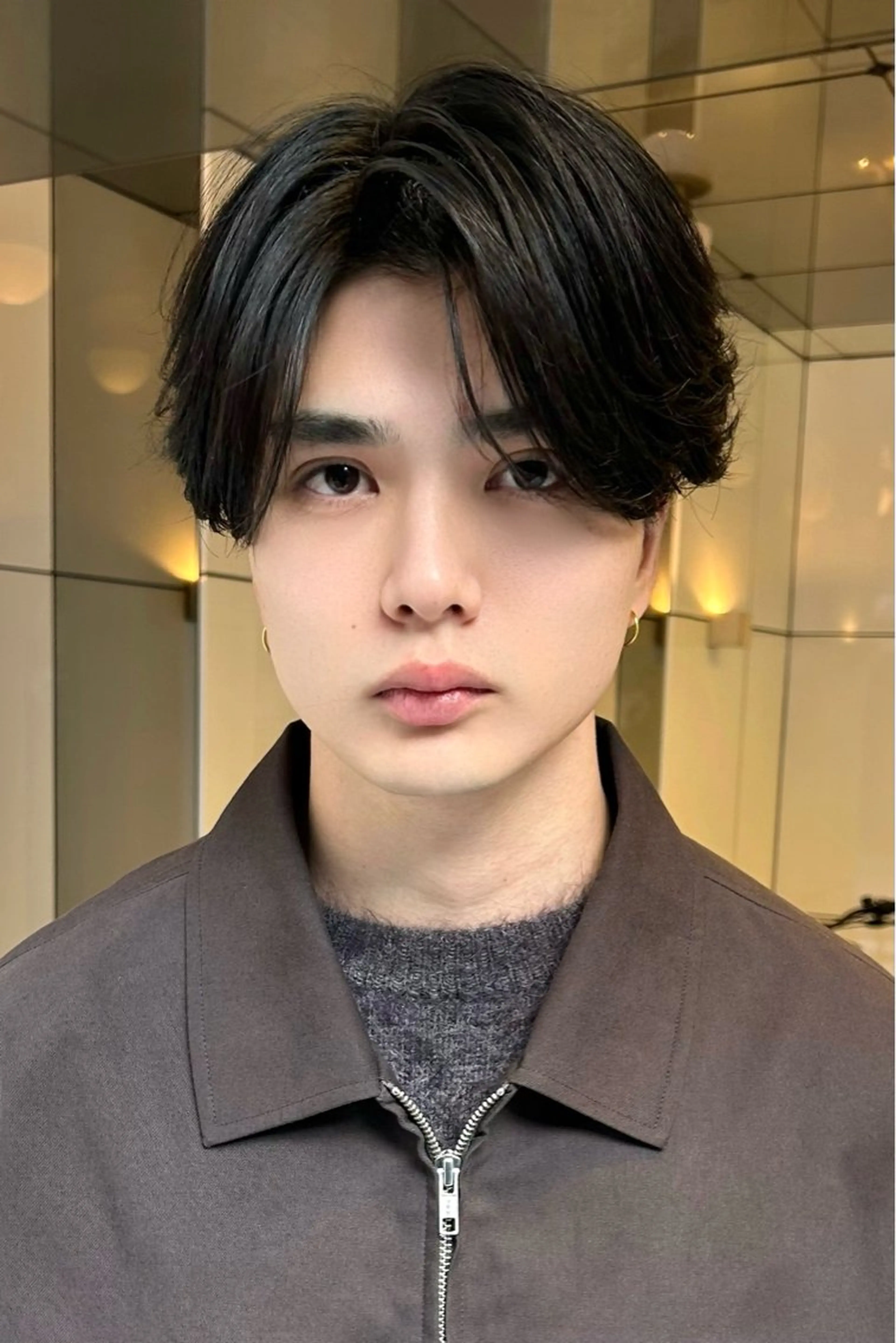 ショート カラー メンズ カット ヘアセット メンズスタイリスト 前田雄輝のヘアスタイル