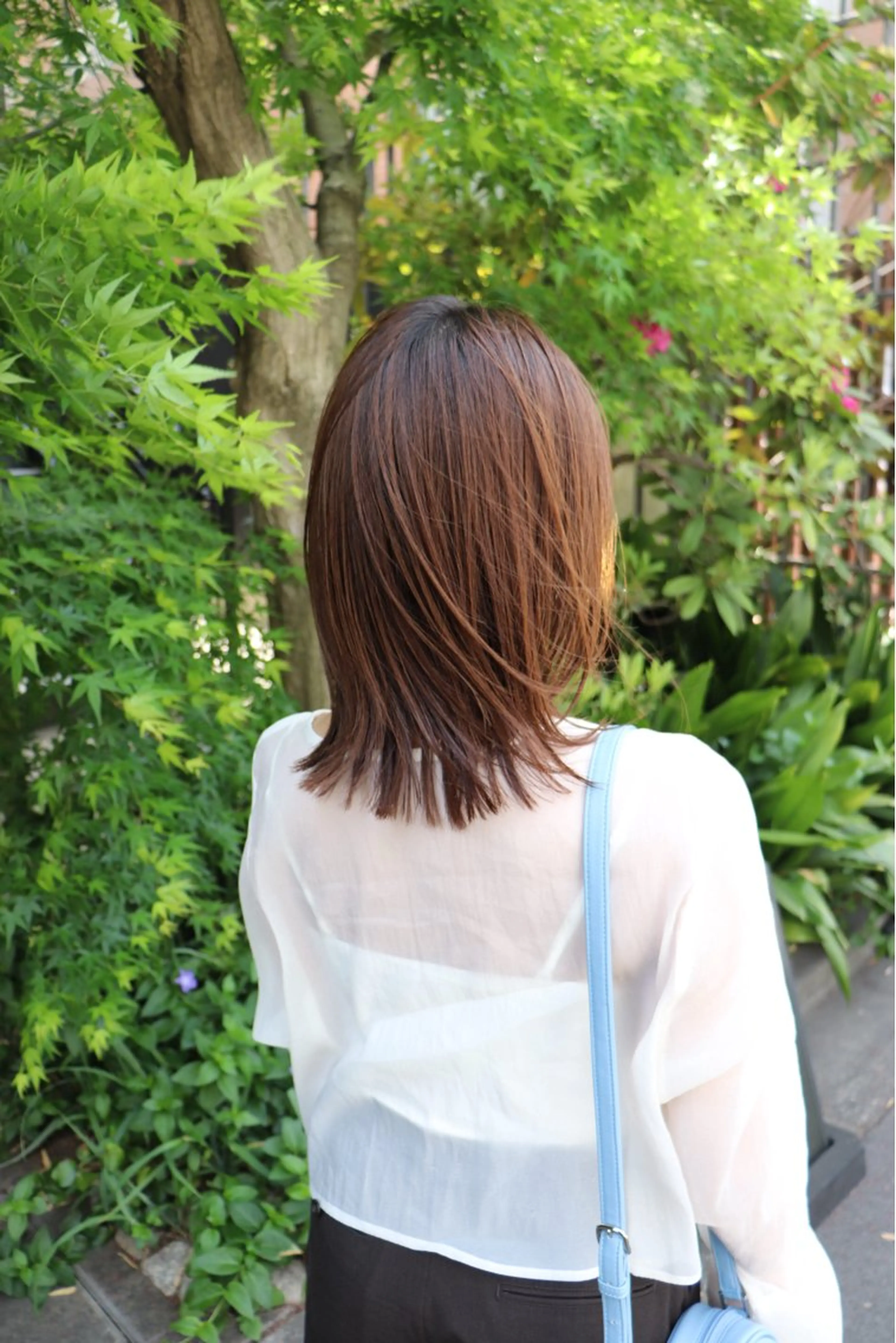 ミディアム カラー 似合わせカット /パーマ岡本淳平のヘアスタイル