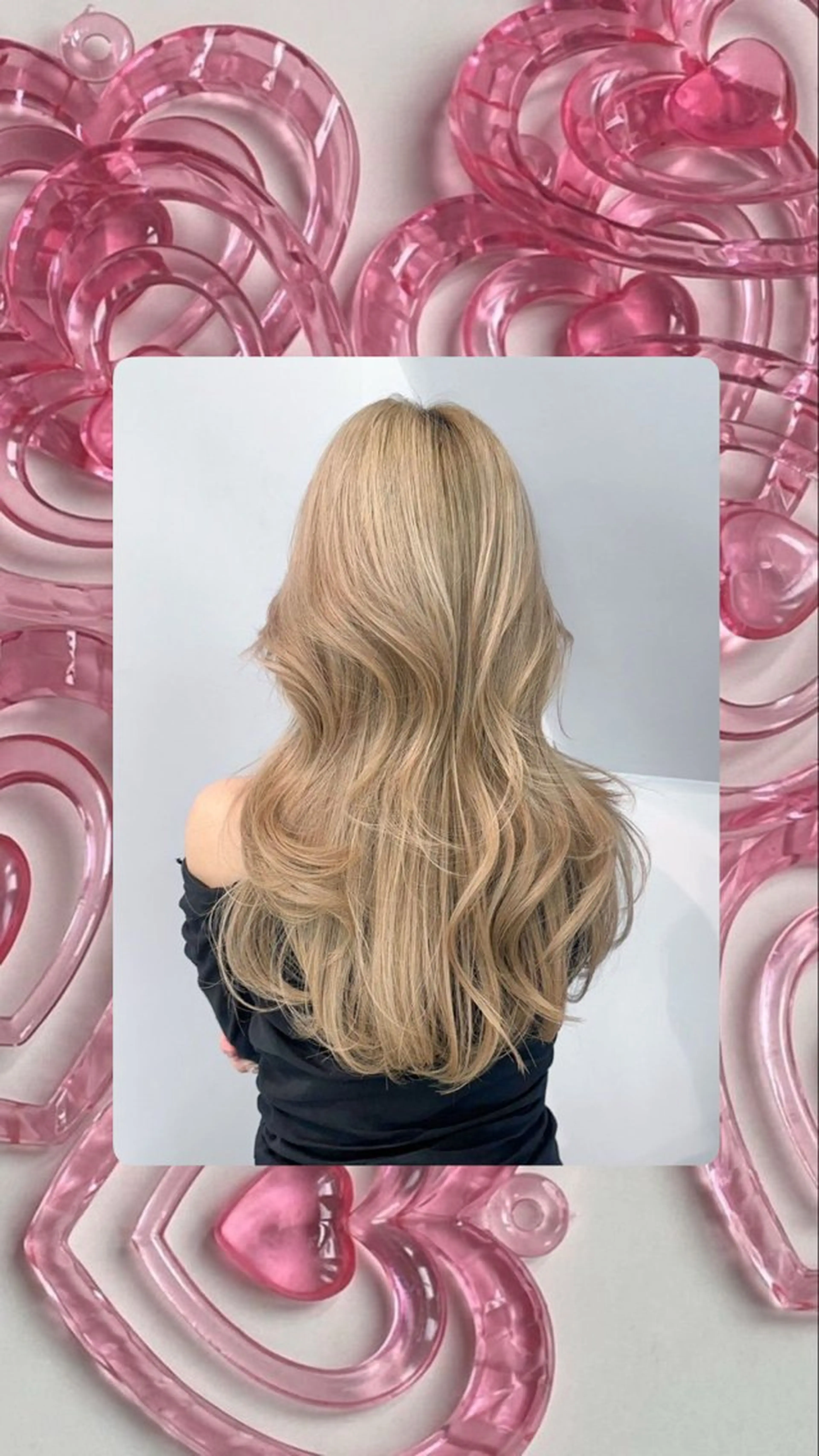 カラー ALBUM銀座店所属・池袋/ブリーチ 韓国🎀あやか🎀のヘアスタイル