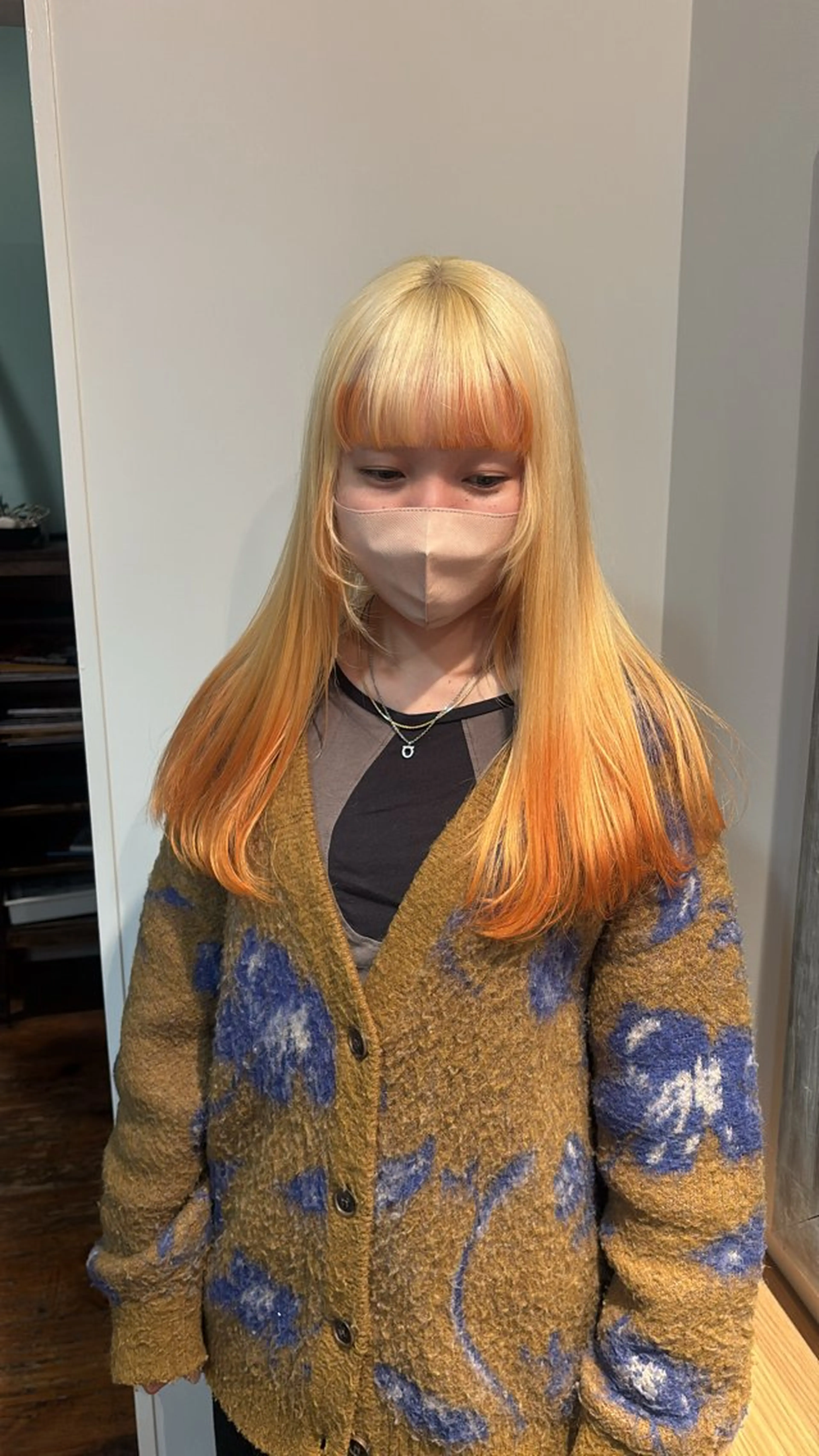 ロング カラー ワイドバング 榎本 紀美／カット募集中のヘアスタイル