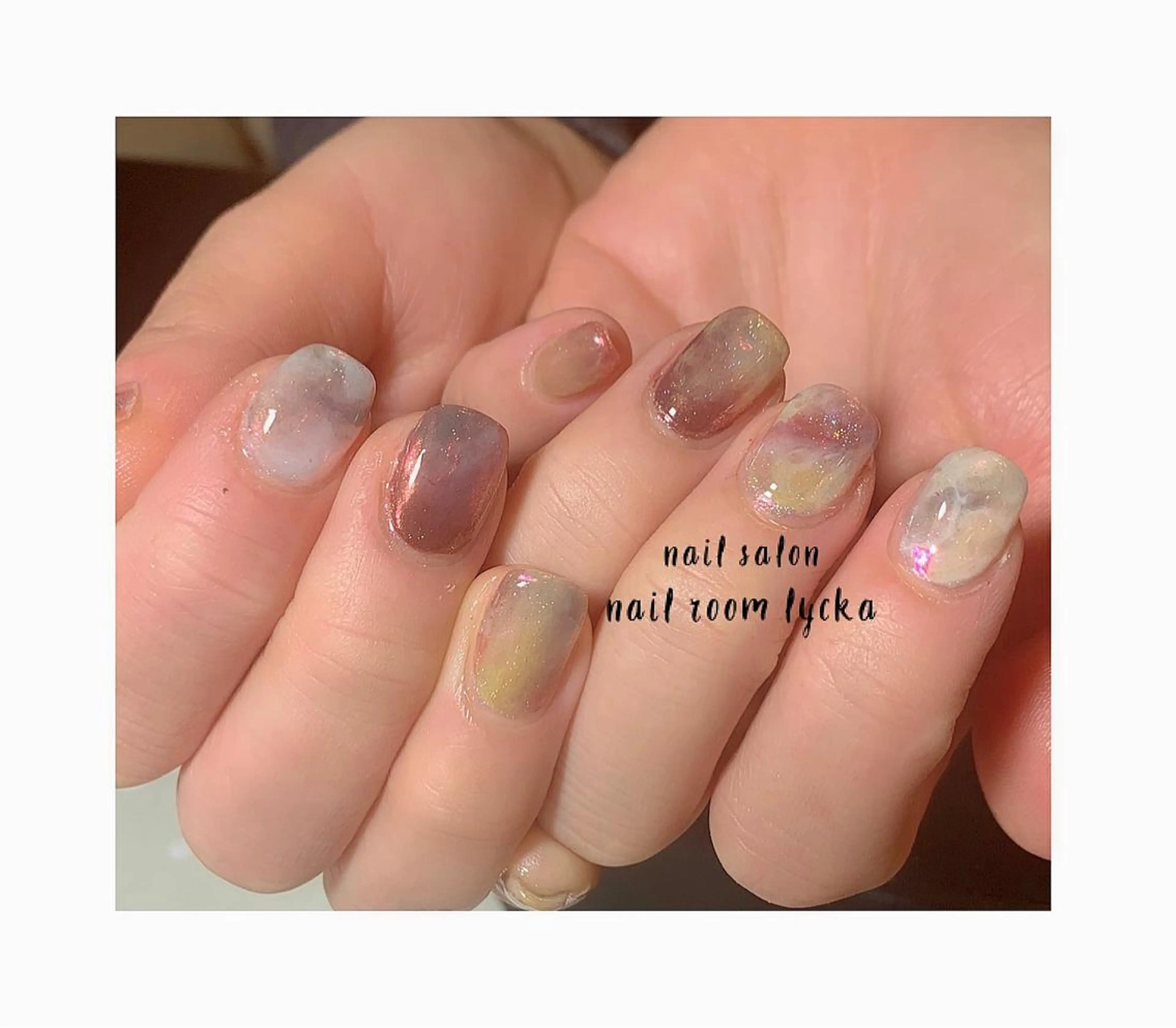 ネイル ジェルネイル パラジェル 冬ネイル ﾈｲﾙﾙｰﾑﾘｯｶ 𝐦𝐚𝐲𝐮のネイルデザイン