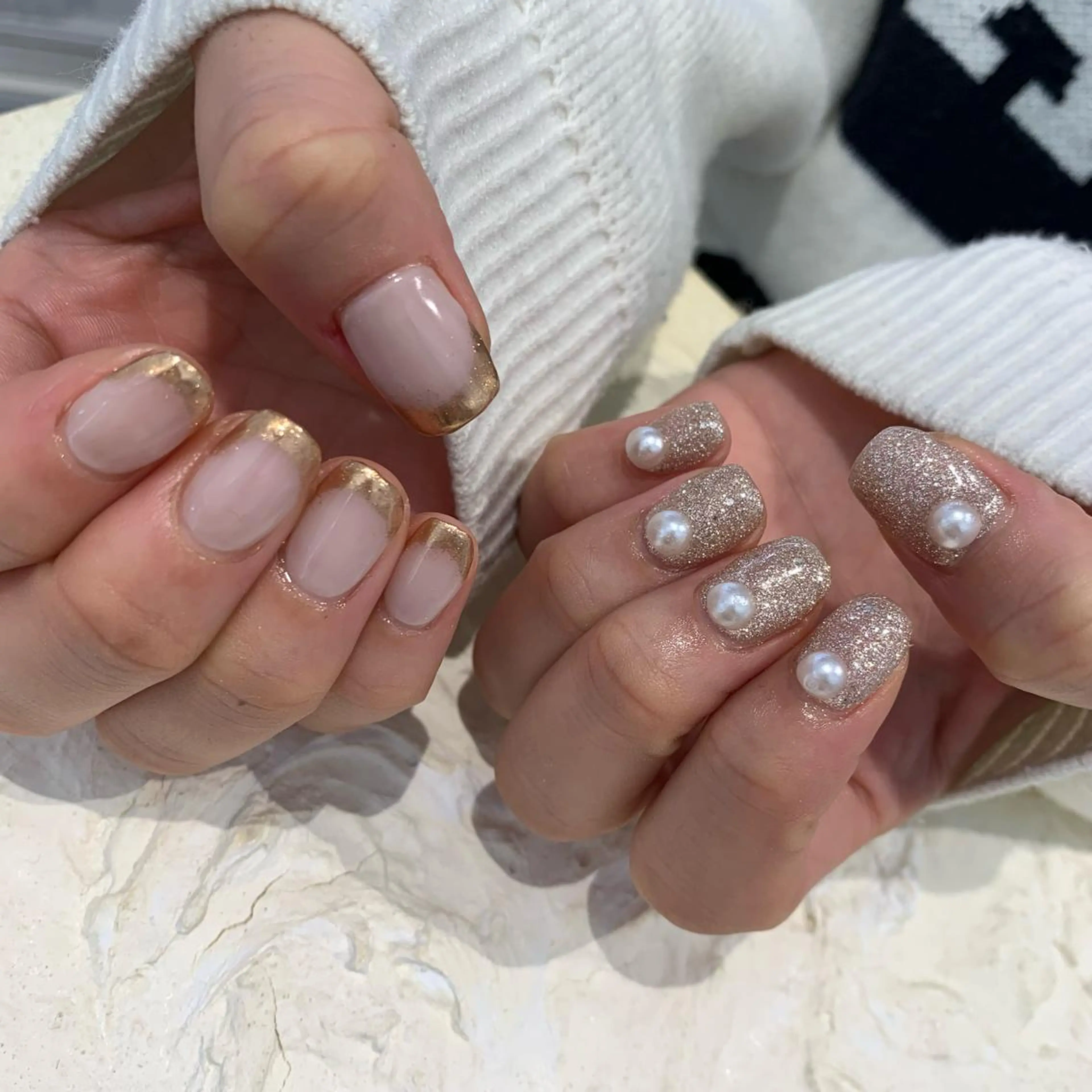 ネイル 冬ネイル マキノ ユイのネイルデザイン