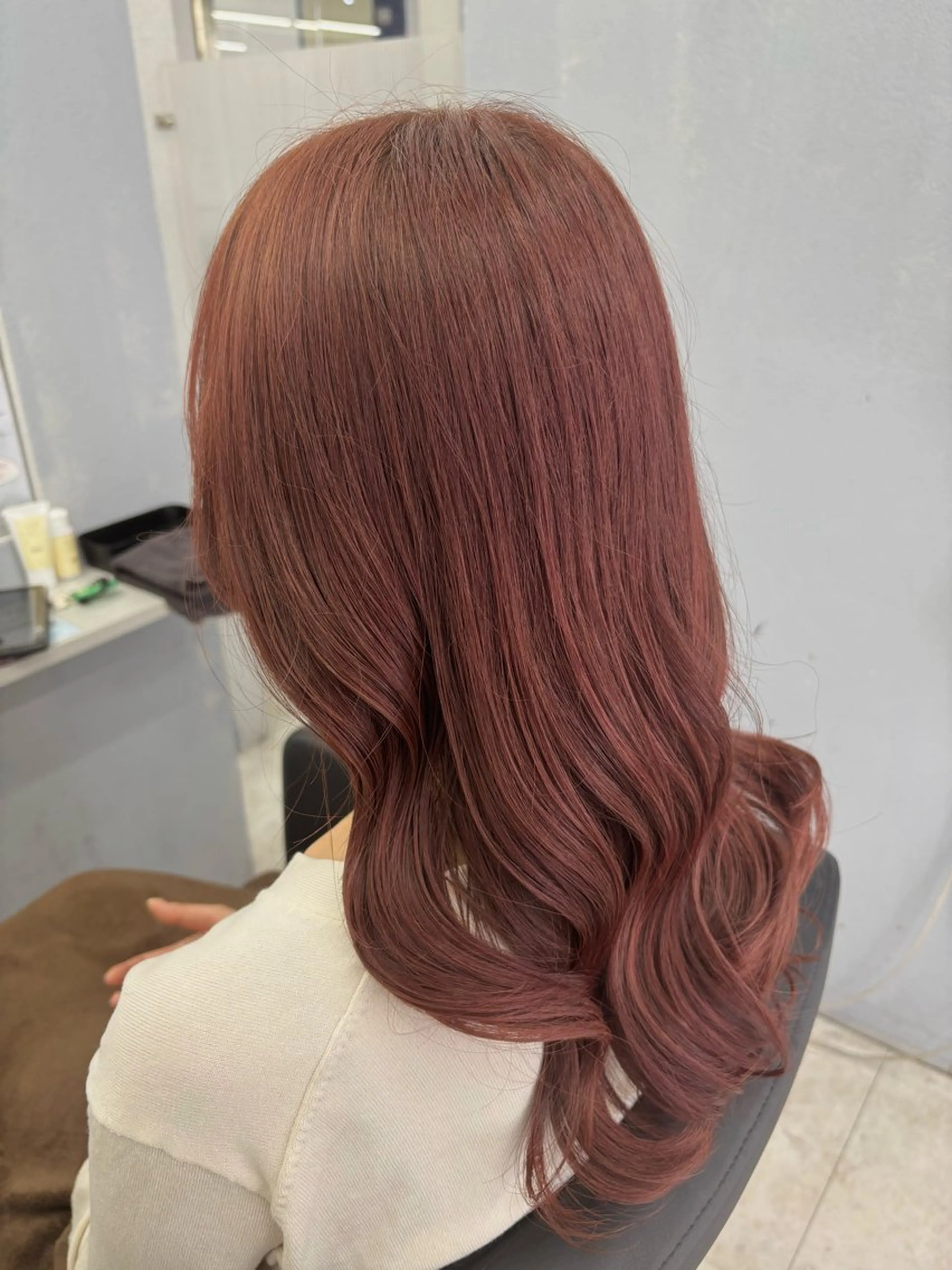 カラー 透明感♡くすみカラー shiori/小岩のヘアスタイル