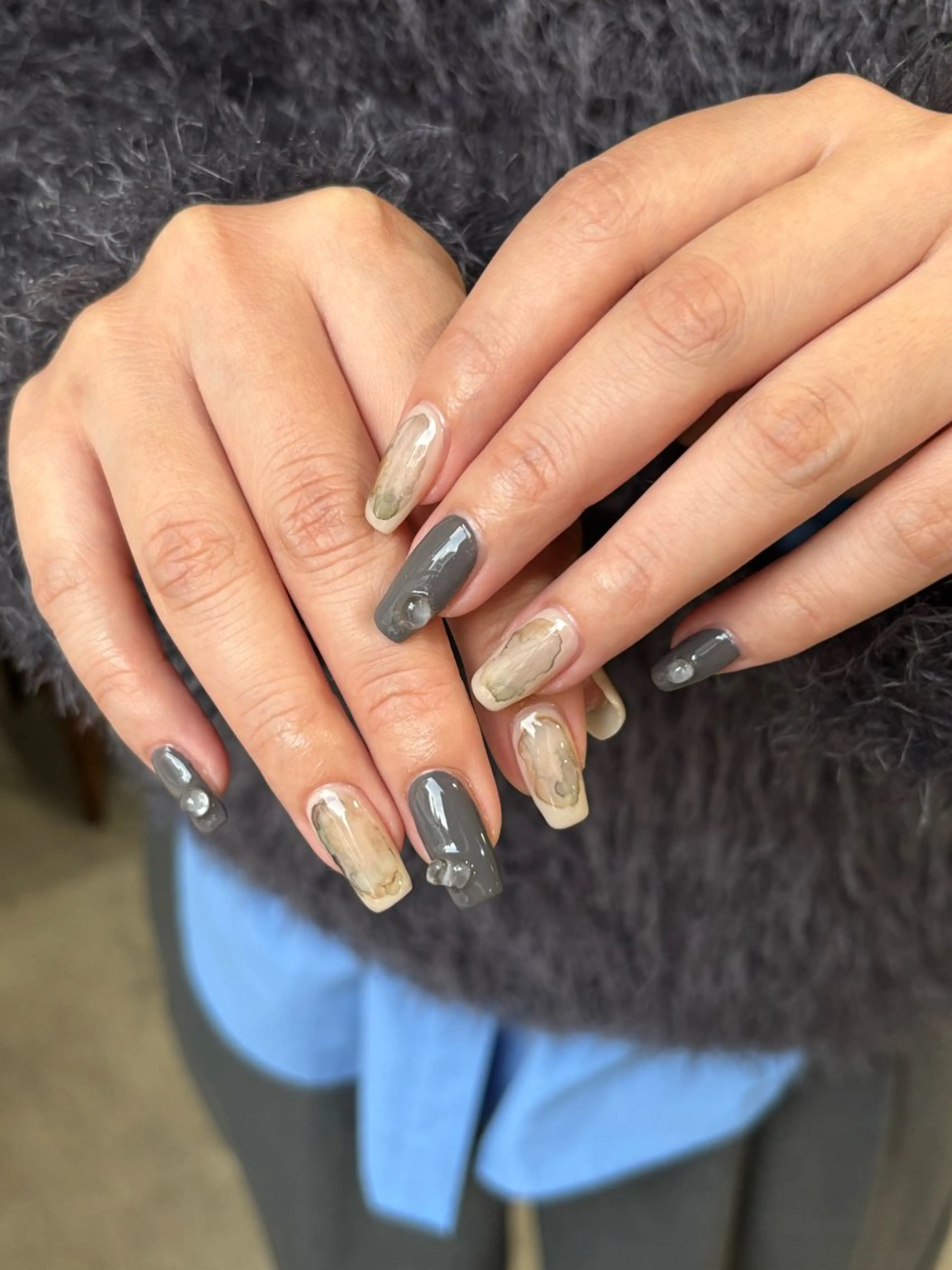 ネイル ニュアンスネイル ogura maoのネイルデザイン