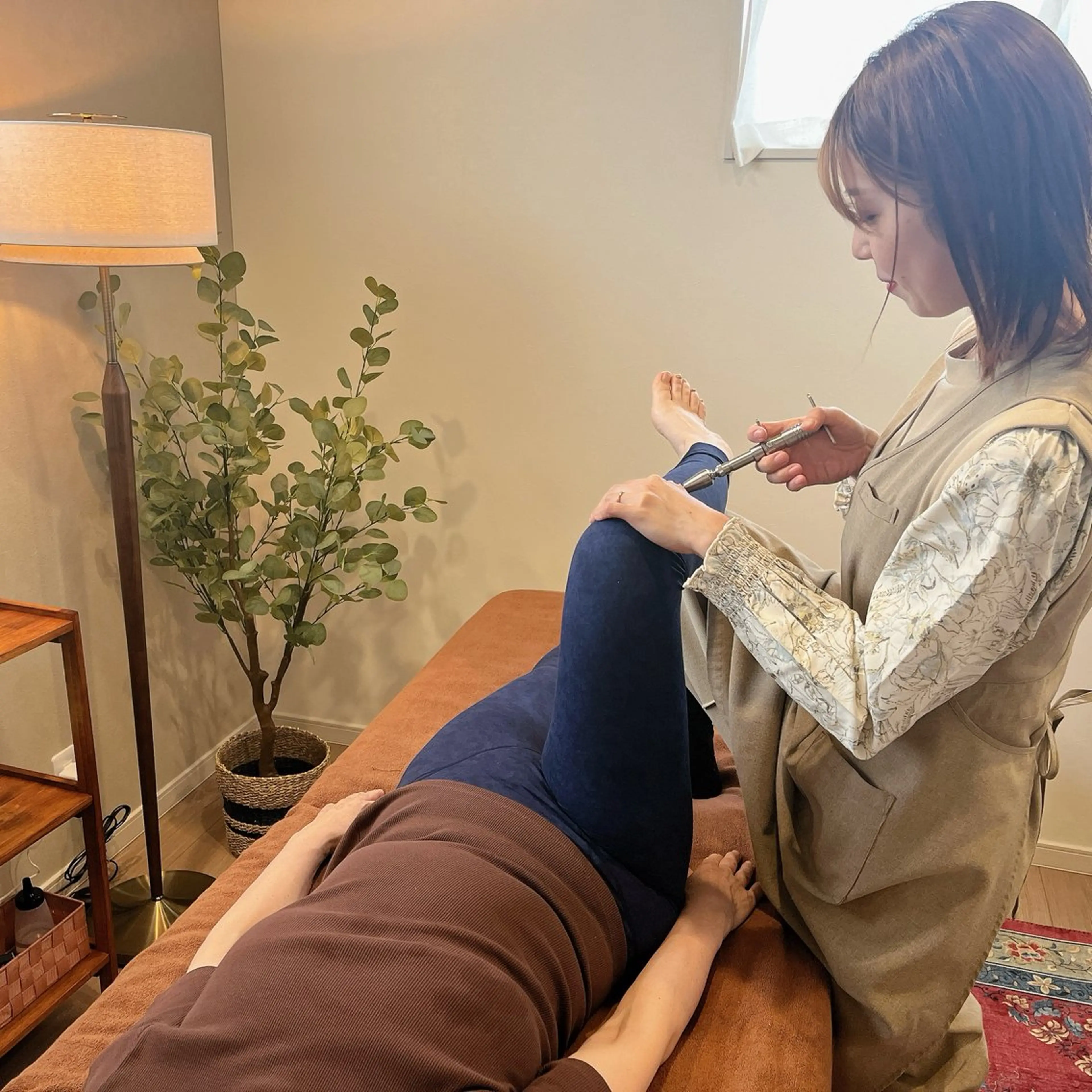 姿勢改善したい🧡バキボキしない、全身骨格エステの写真